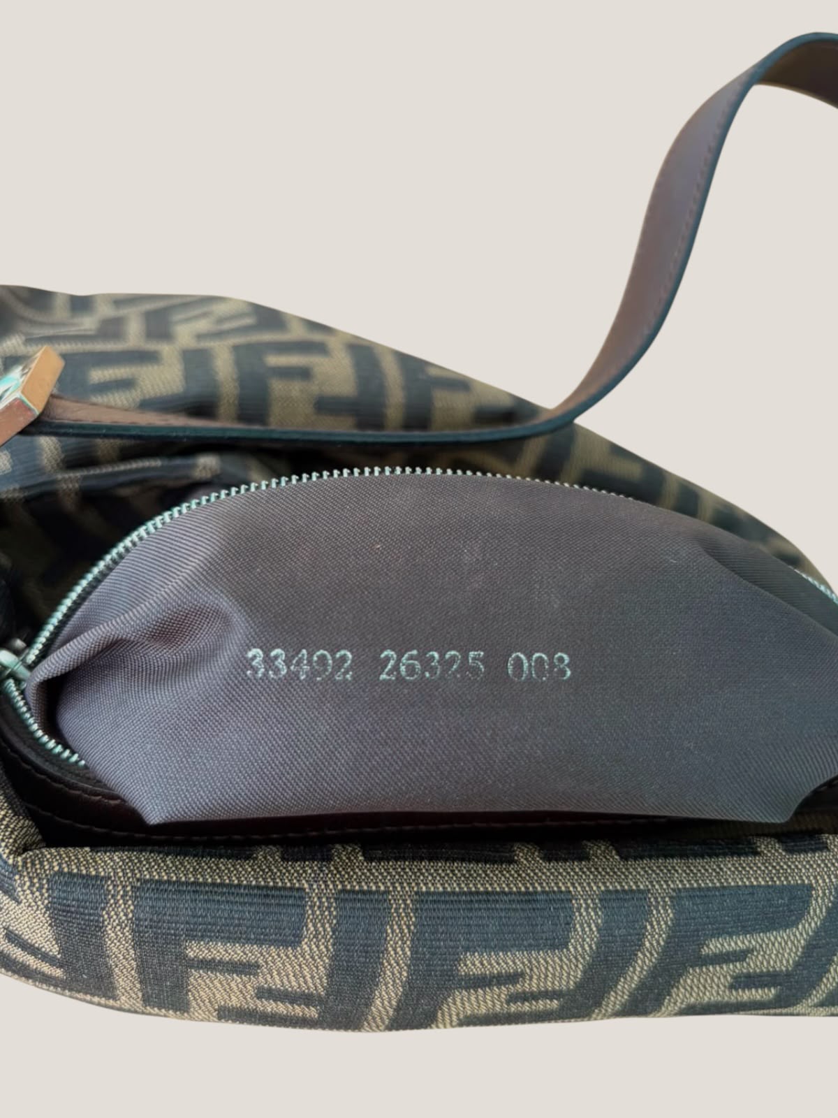 Fendi Mamma Baguette Zucca