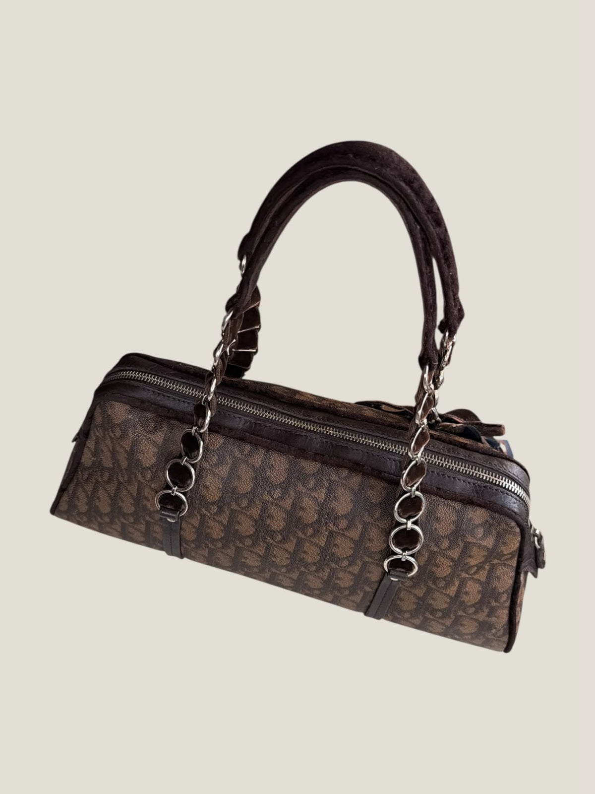 Christian Dior Romantique Trotter Boston Bag