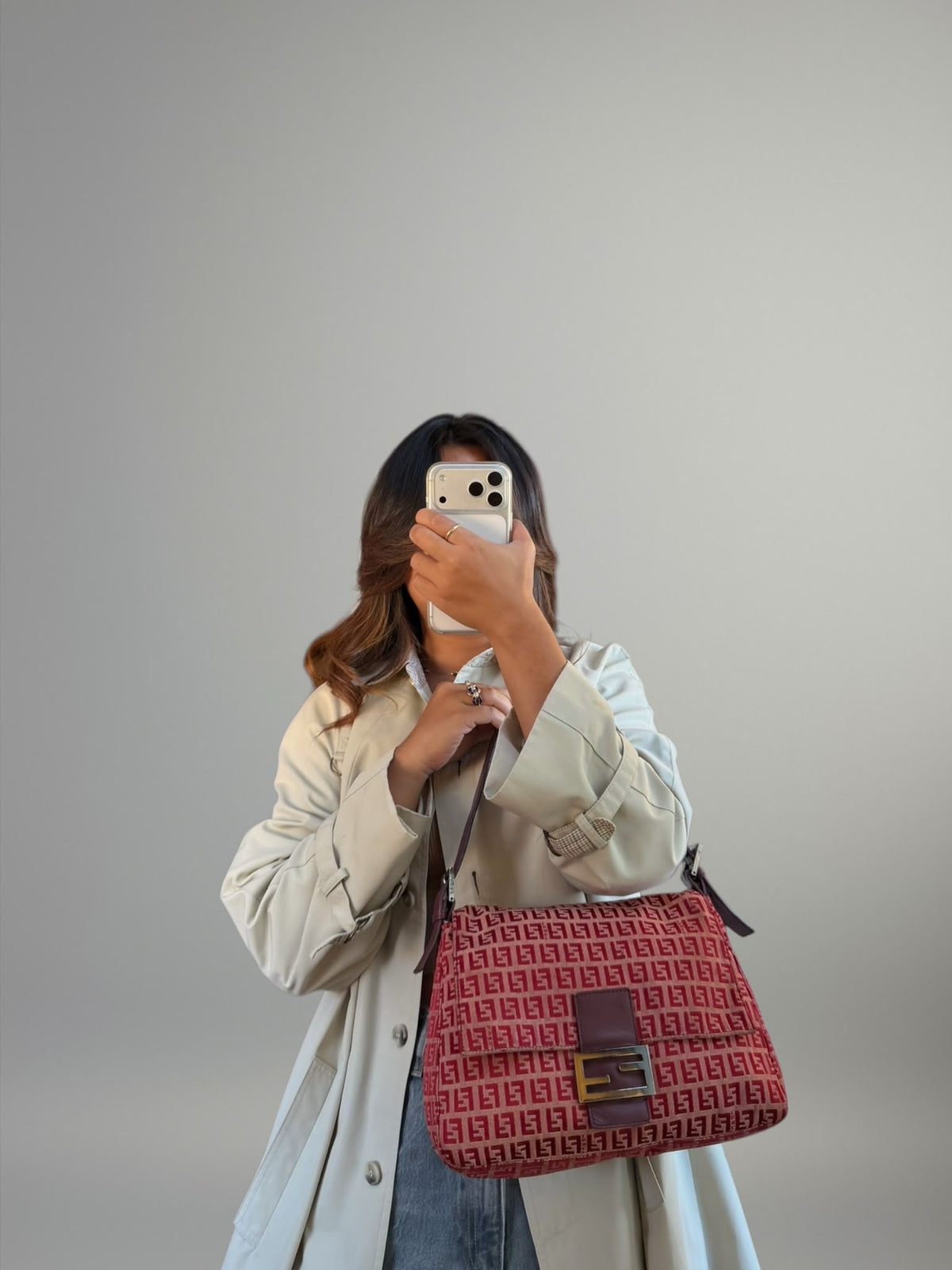 Fendi Mama Baguette Zucchino