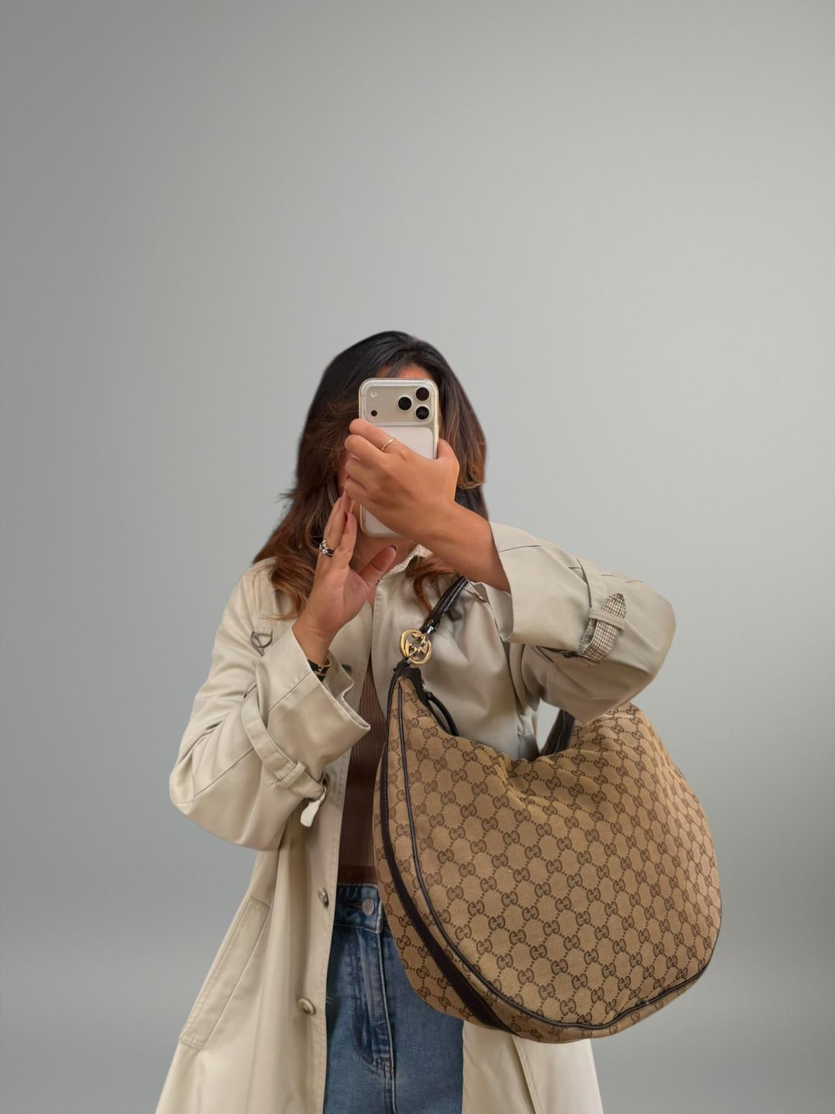 Gucci GG Twins Hobo