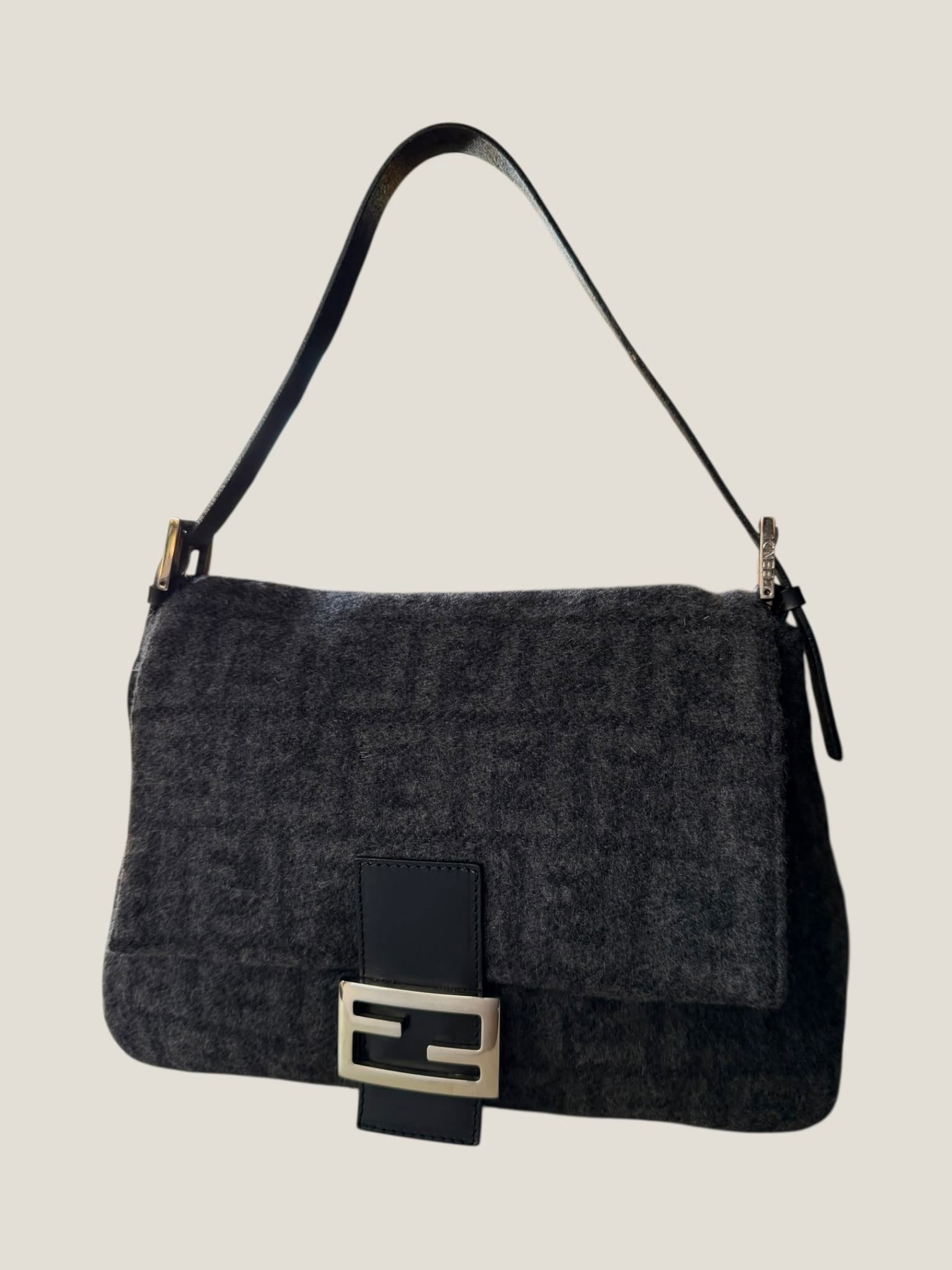 Fendi Mama Baguette FF Wool