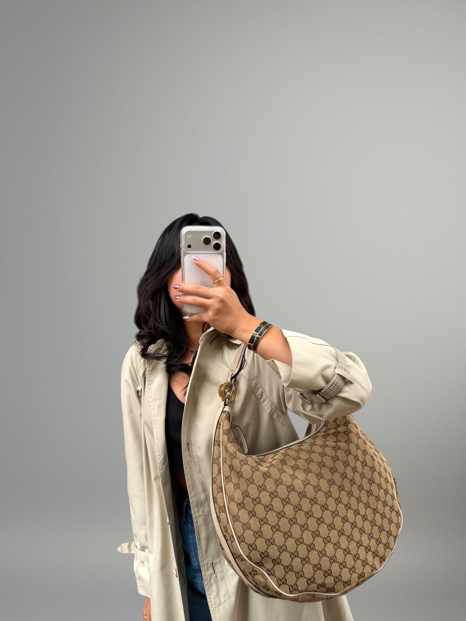 Gucci Hobo GG Twins