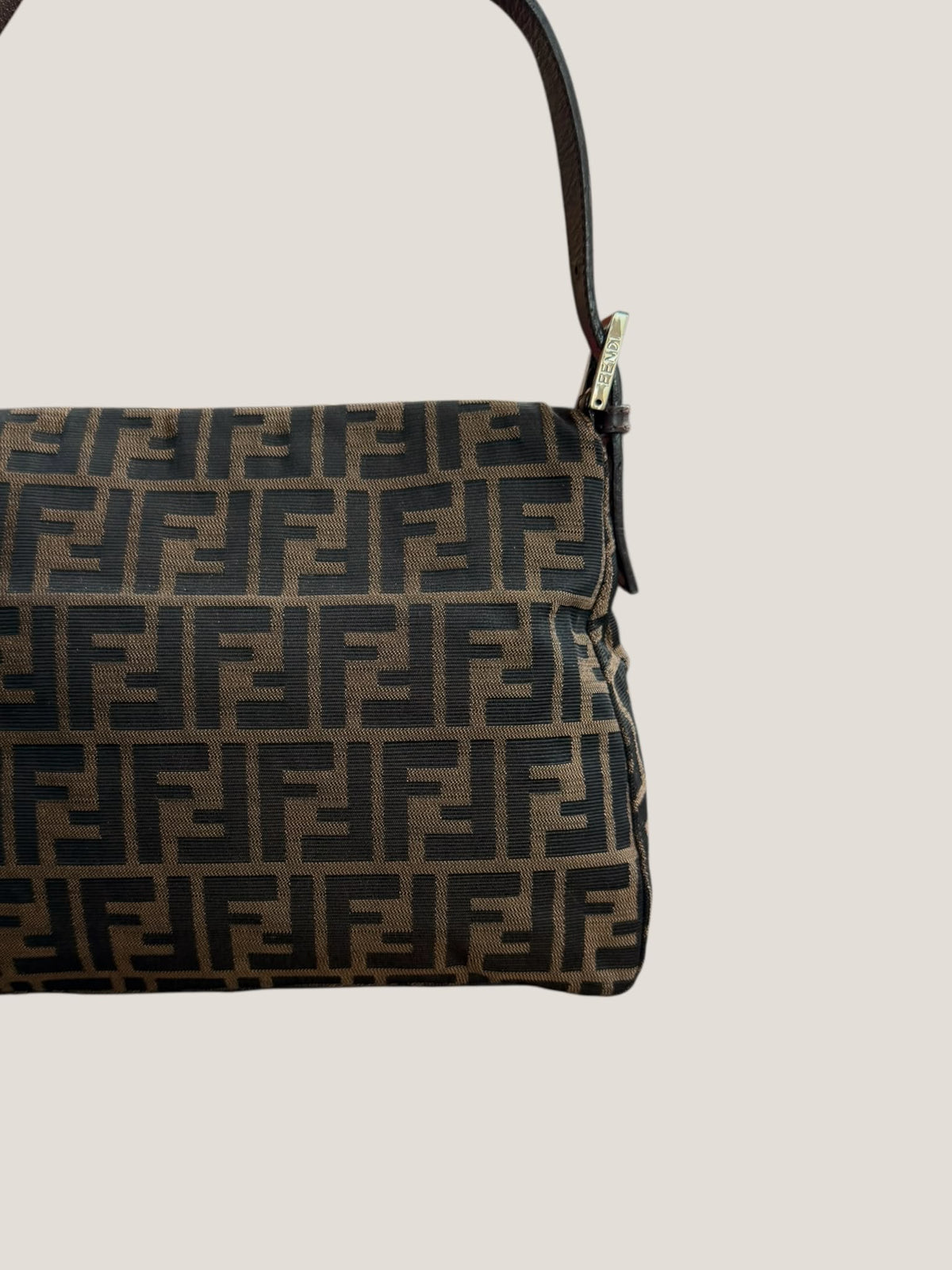 Fendi Mamma Baguette Zucca