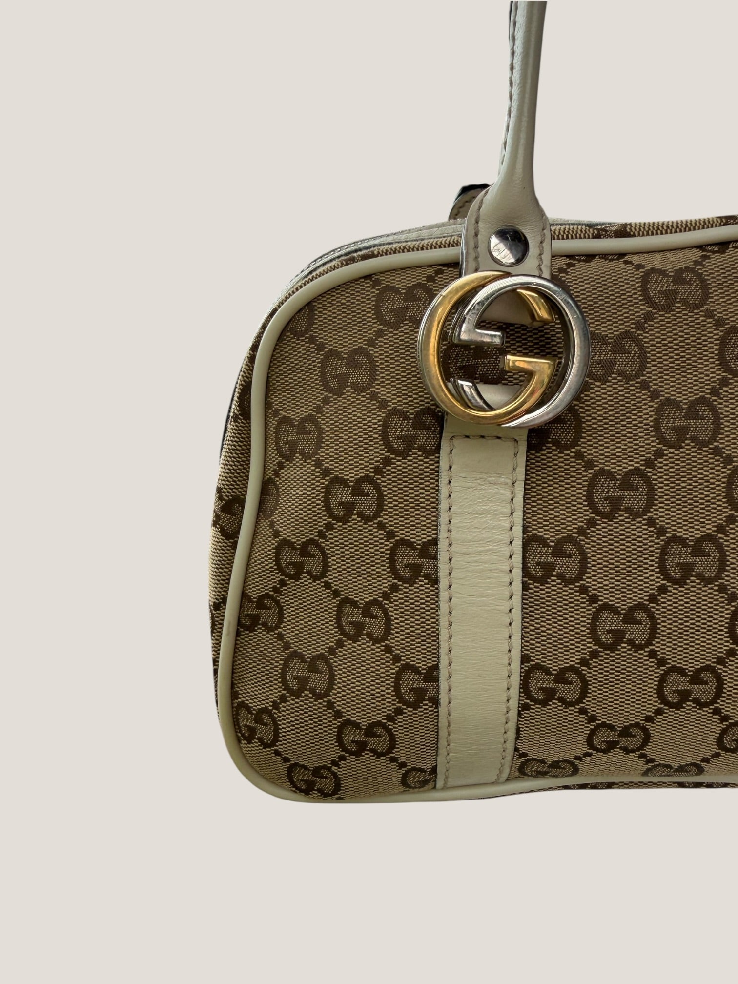 Gucci Bauletto Twins GG Canvas
