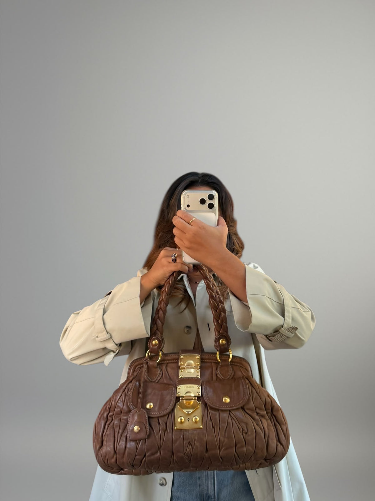 Miu Miu Coffer Hobo