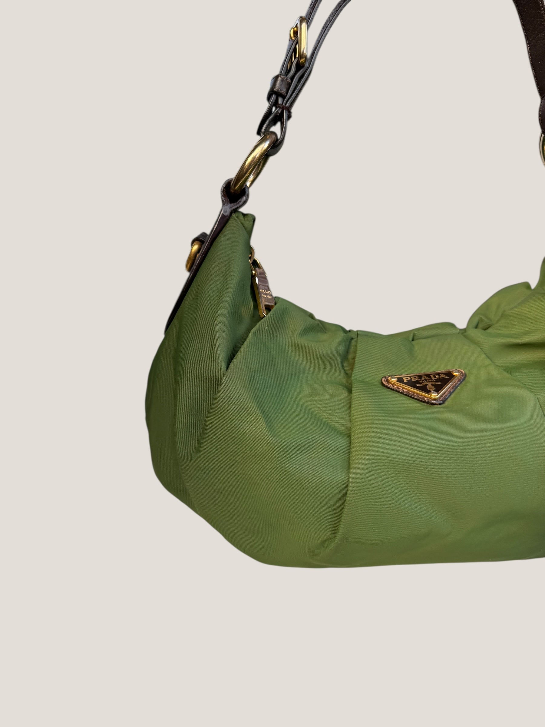 PRADA Hobo Nylon Verde