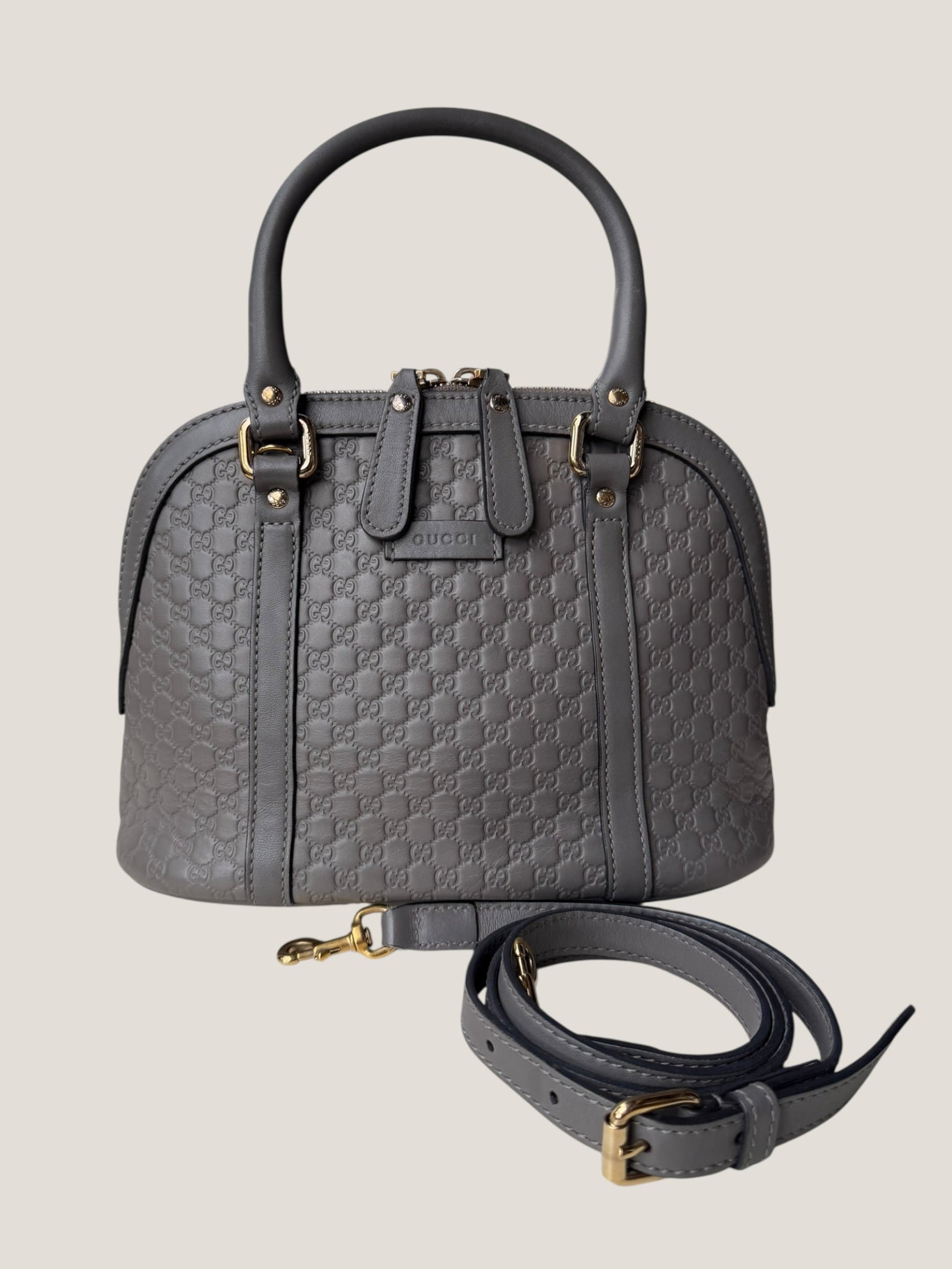 Gucci guccissima dome bag