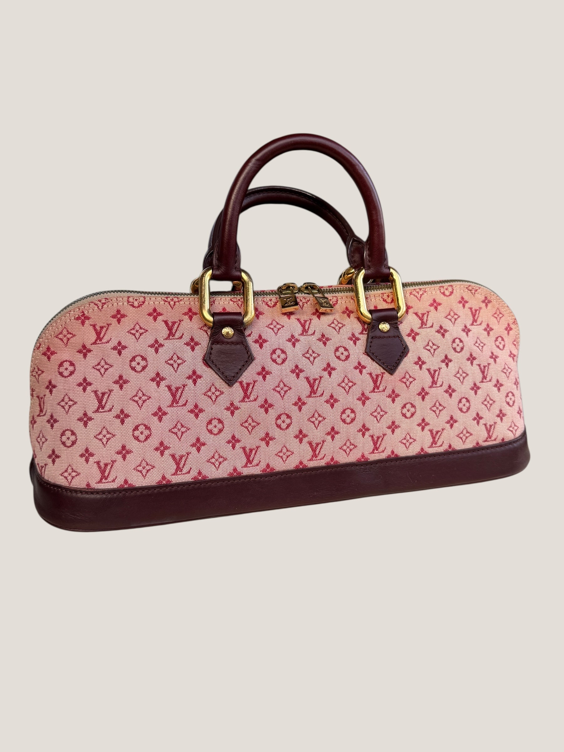 LOUIS VUITTON Alma Long Monogram Mini Lin