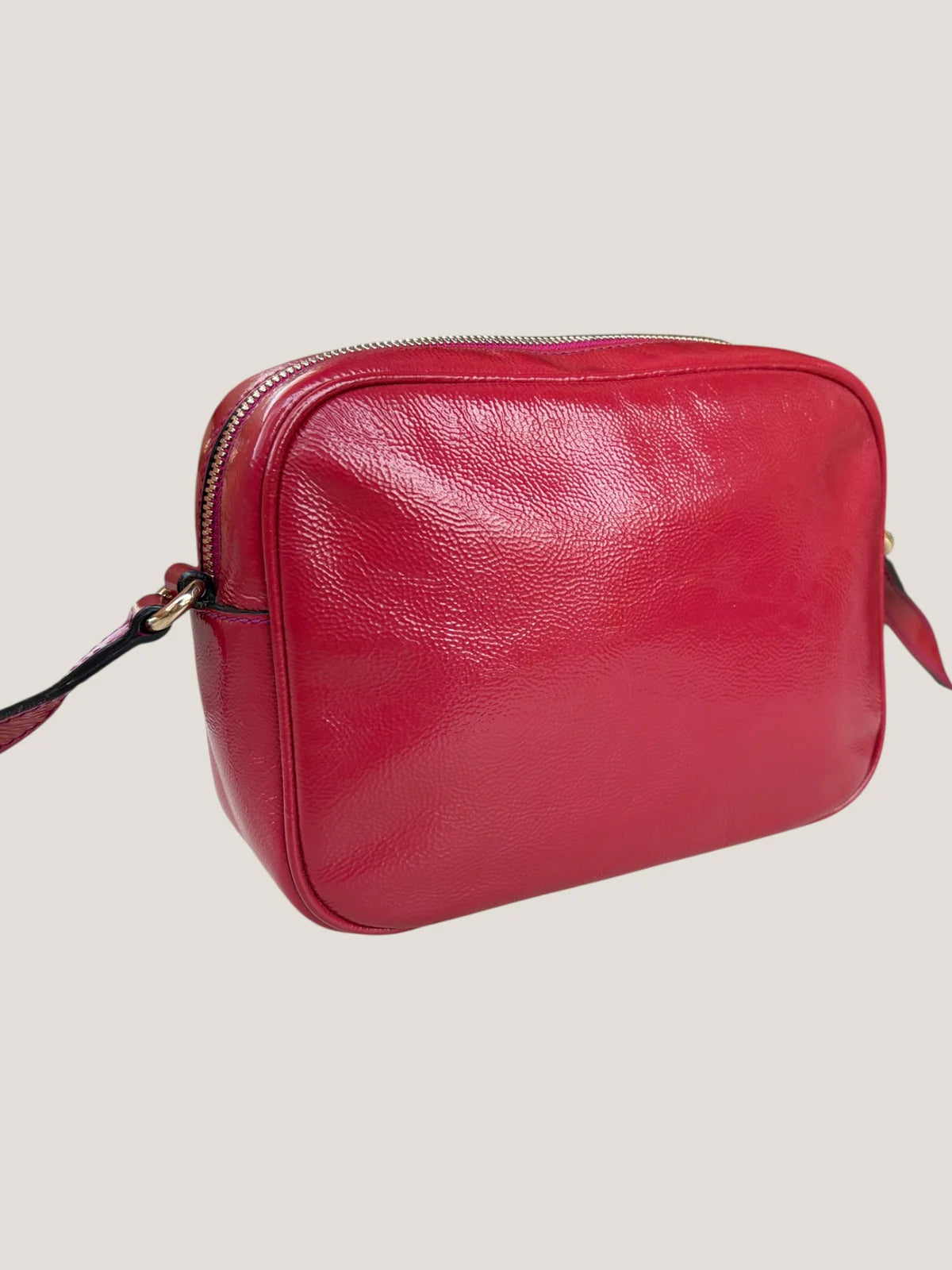 Gucci Soho Disco Vernice Rosso Fucsia