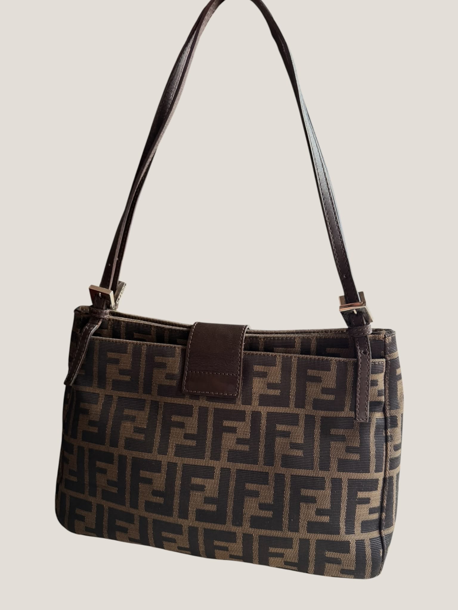 Fendi Baguette Zucca Tote