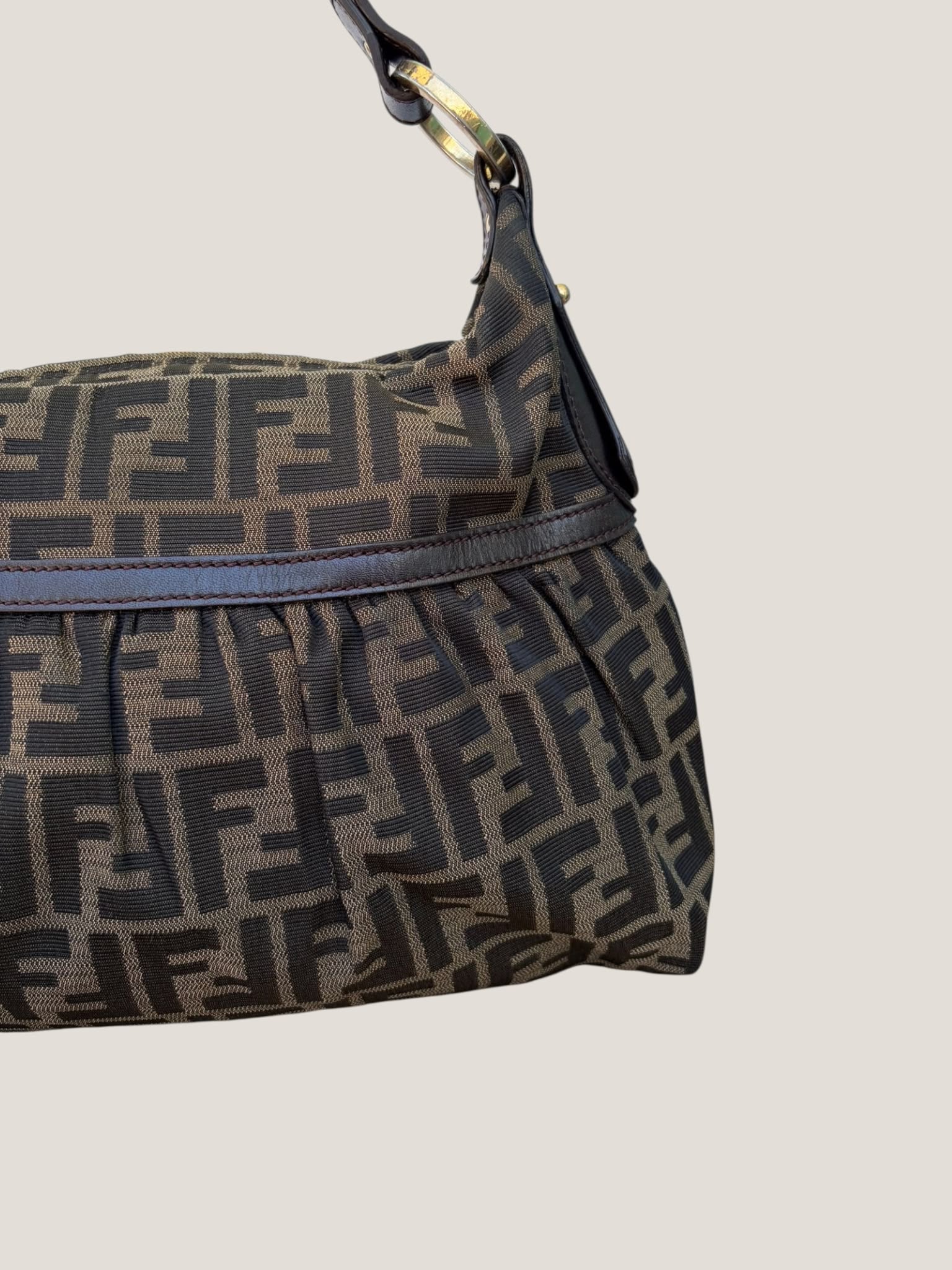 Fendi Chef Zucca Hobo