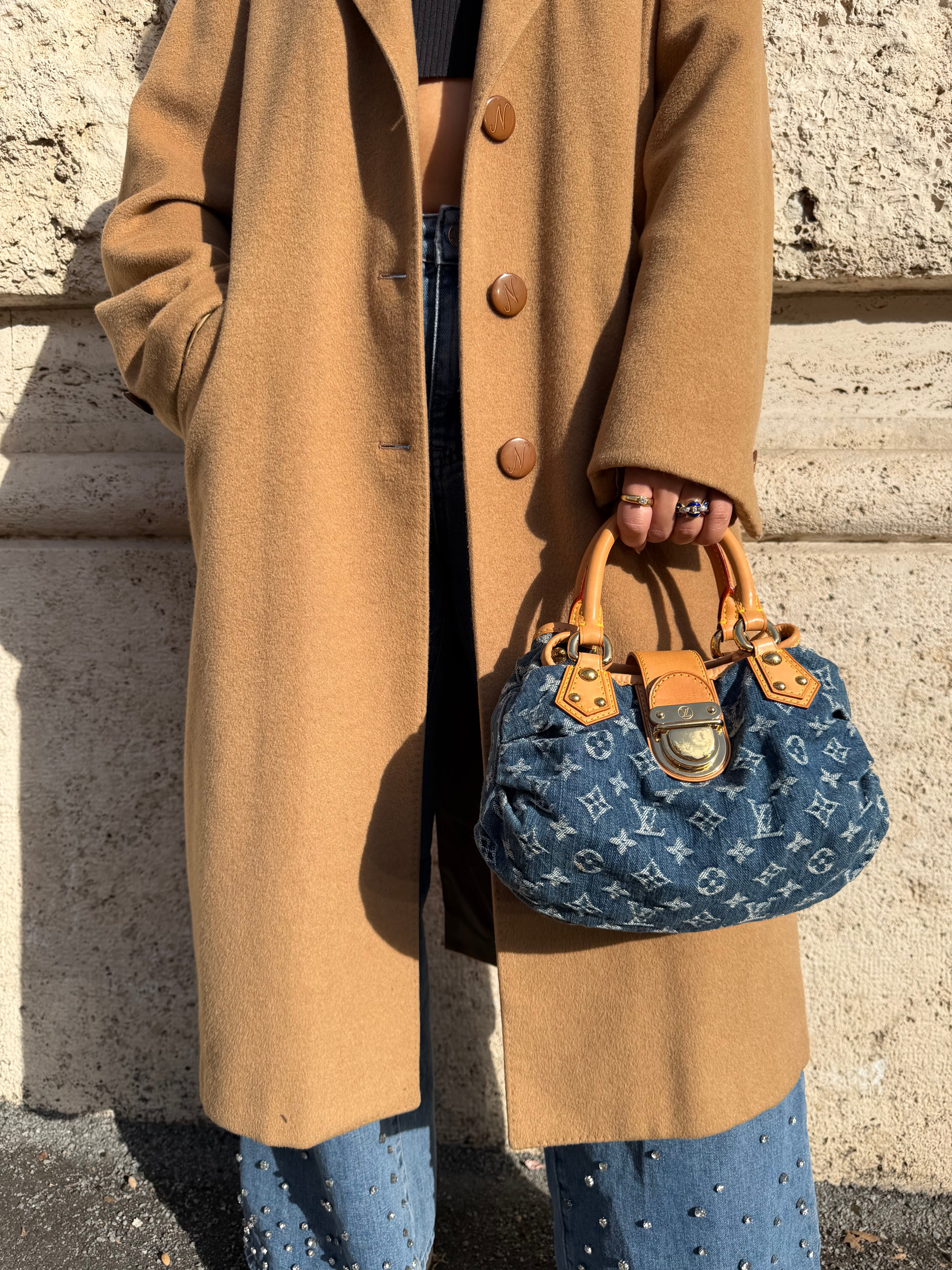 Louis Vuitton Mini Pleaty Denim