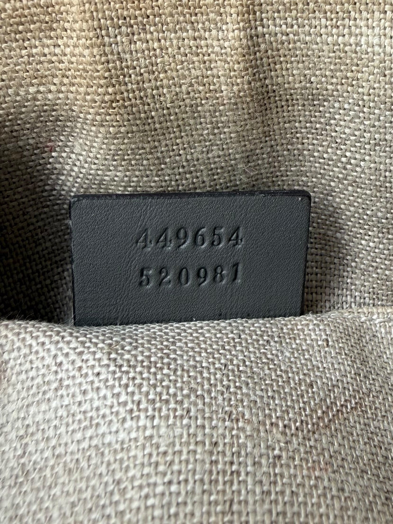 Gucci guccissima dome bag