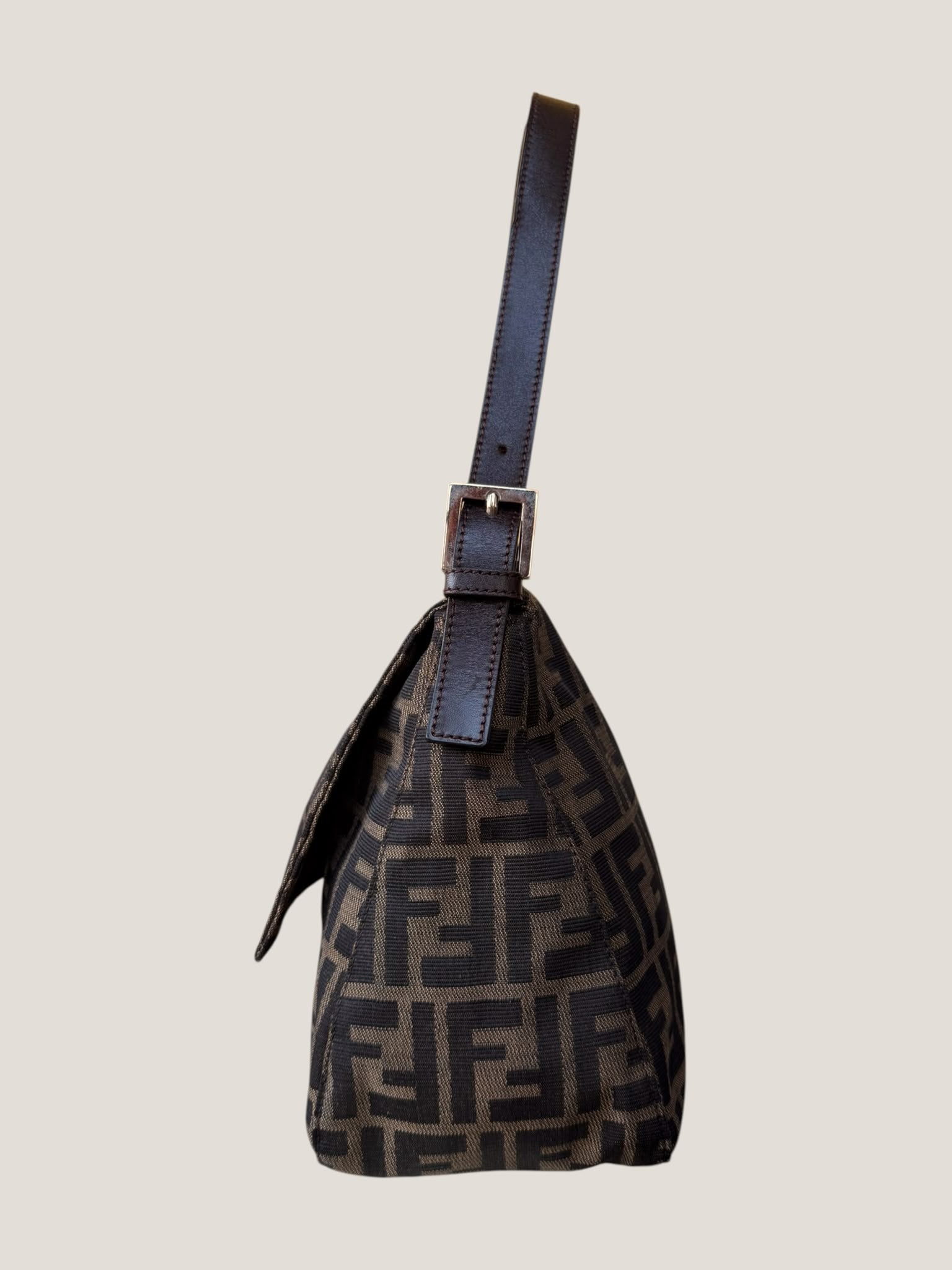 Fendi Mamma Baguette Zucca
