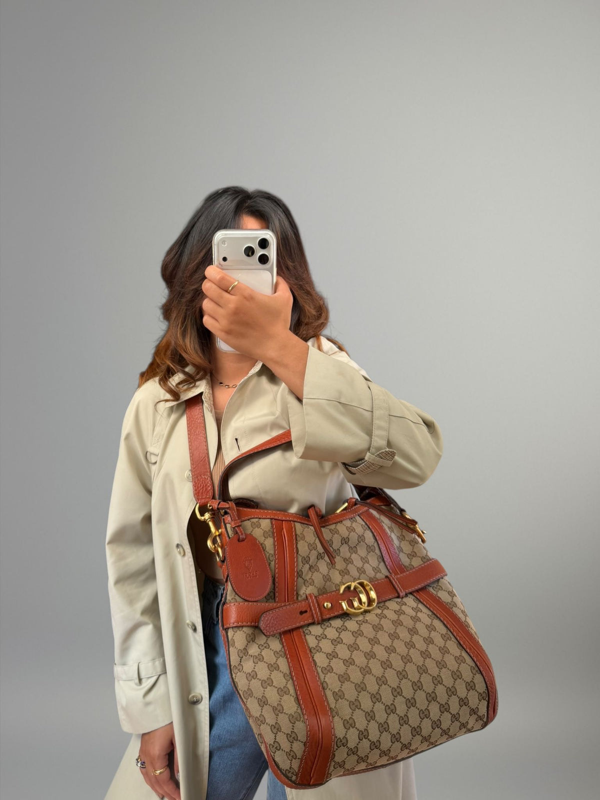 Gucci Hobo GG con cintura