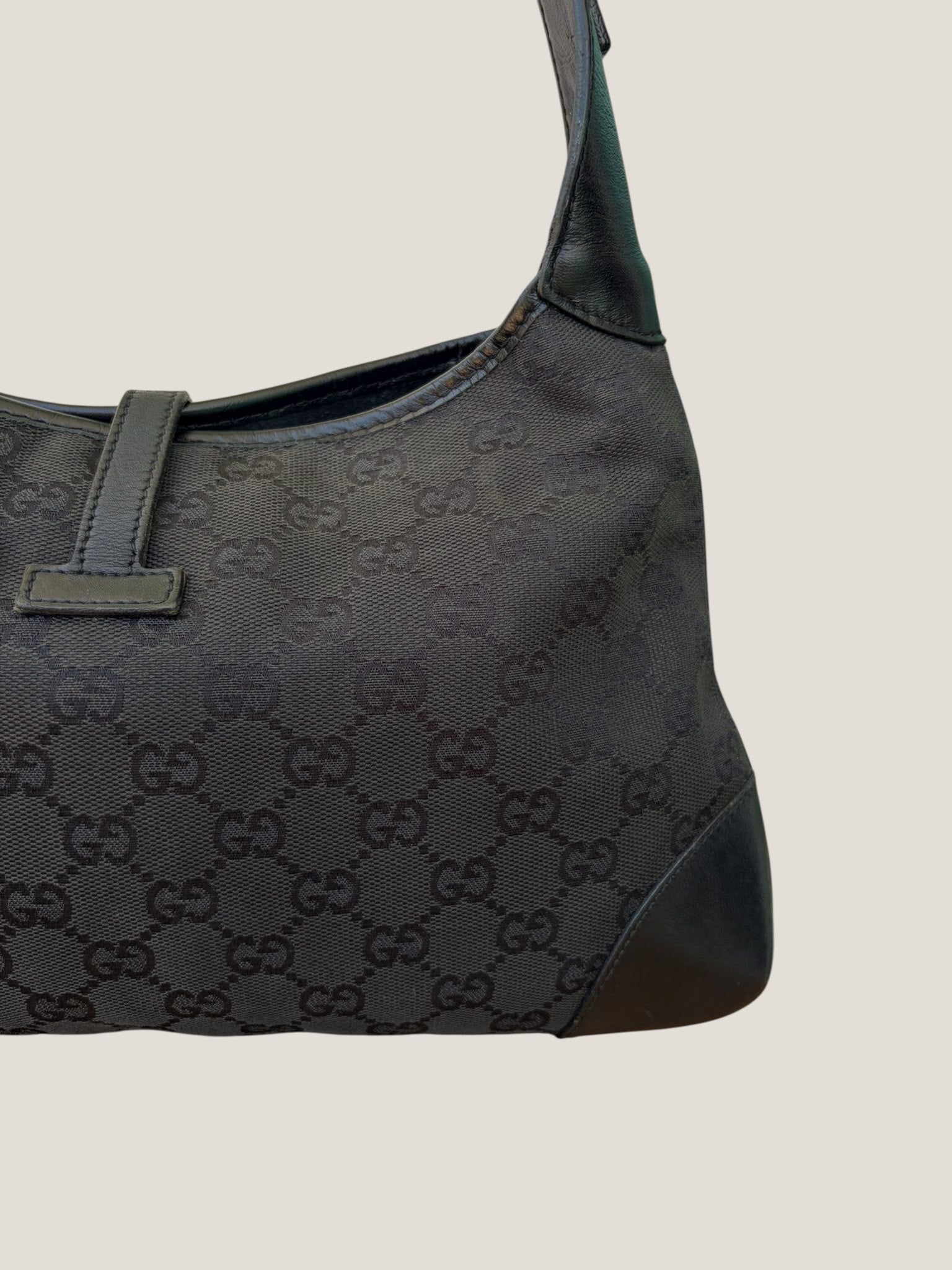 Gucci Jackie GG Canvas Nero