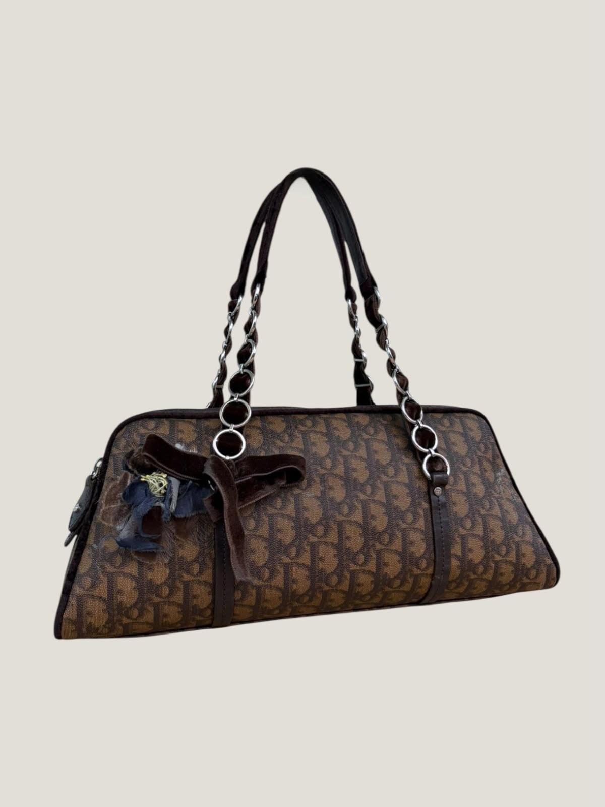 Christian Dior Romantique Trotter Boston Bag