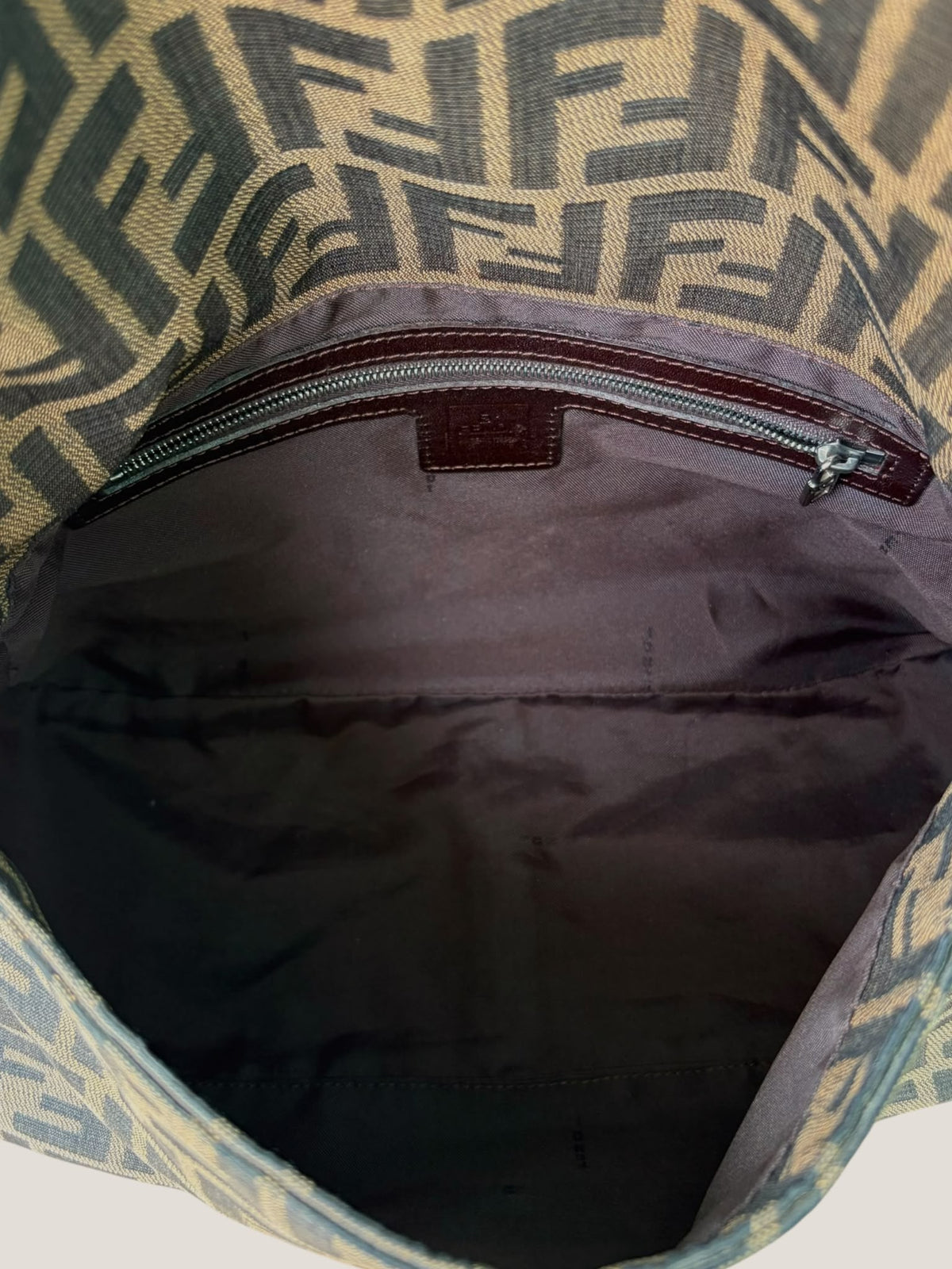 Fendi Mamma Baguette Zucca