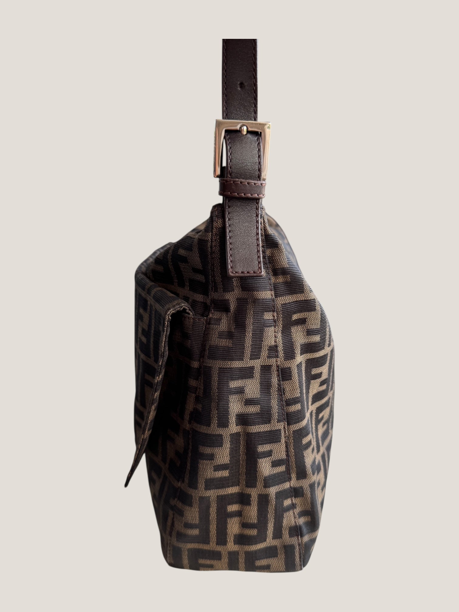 Fendi Mamma Baguette Zucca – Misura Jumbo