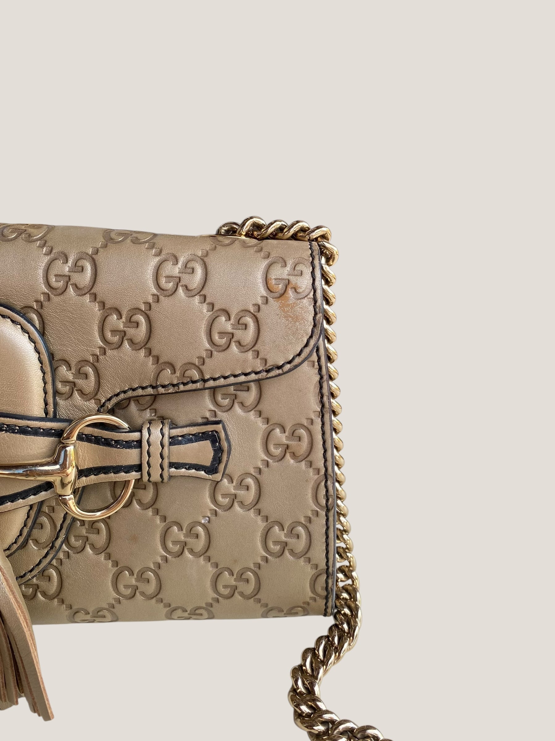 Gucci Emily in pelle