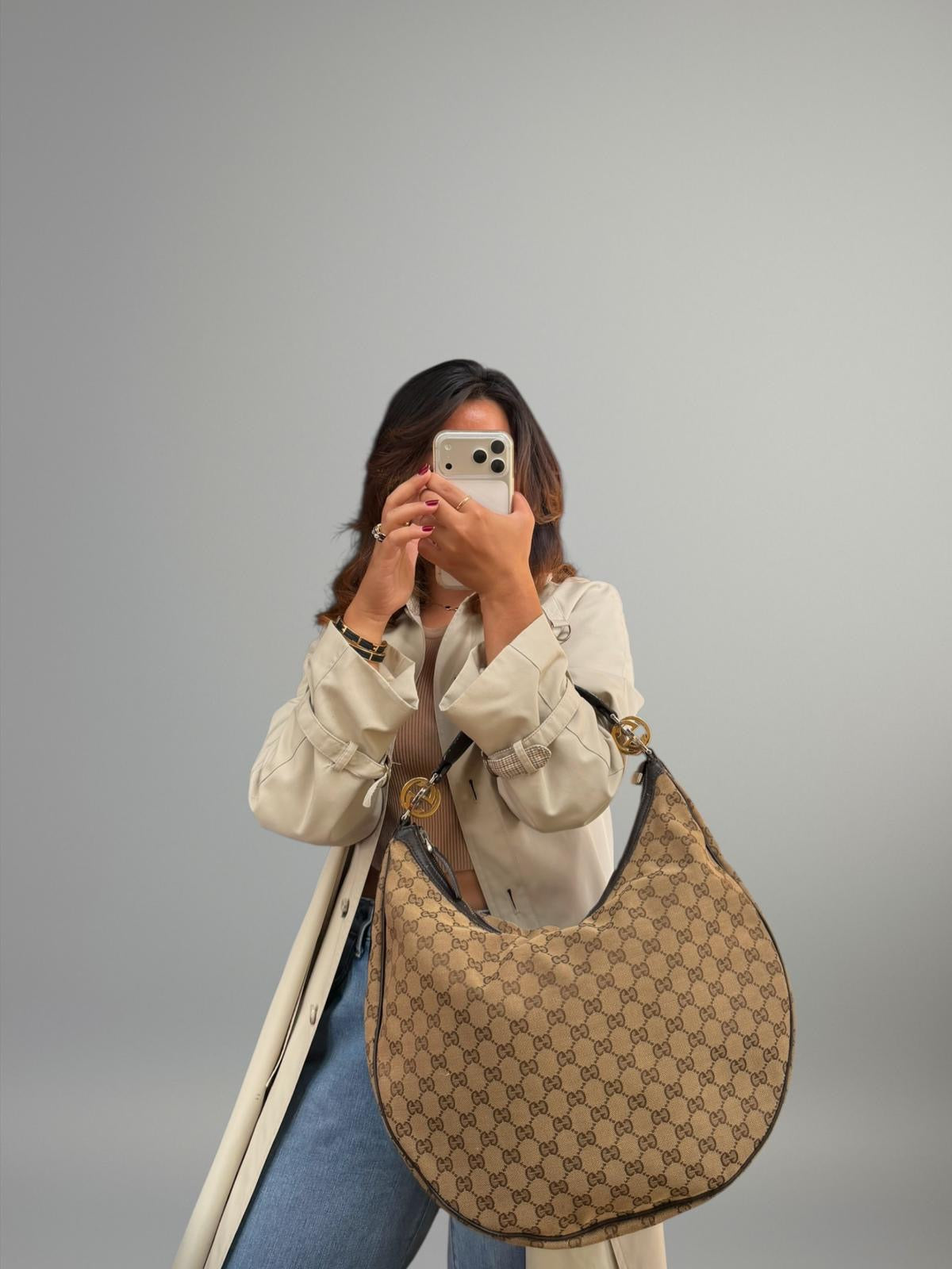 Gucci GG Twins Hobo