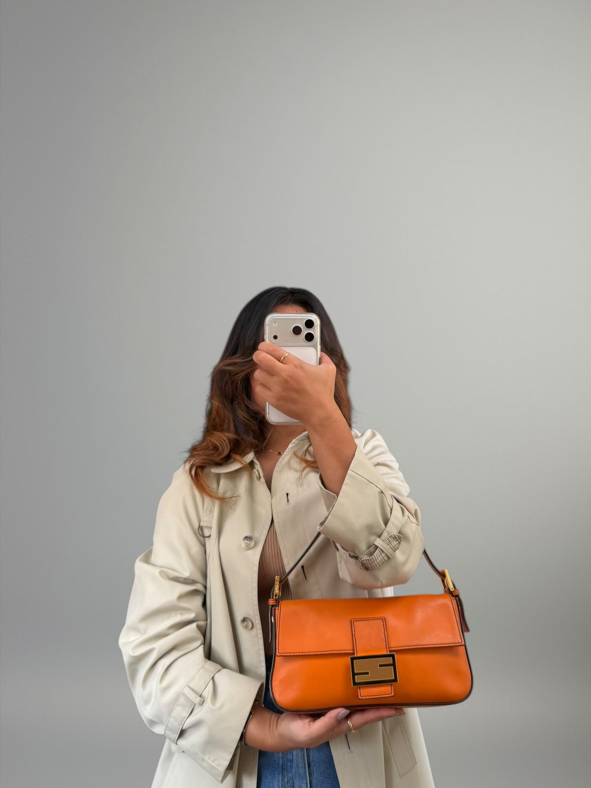 Fendi Baguette in Pelle