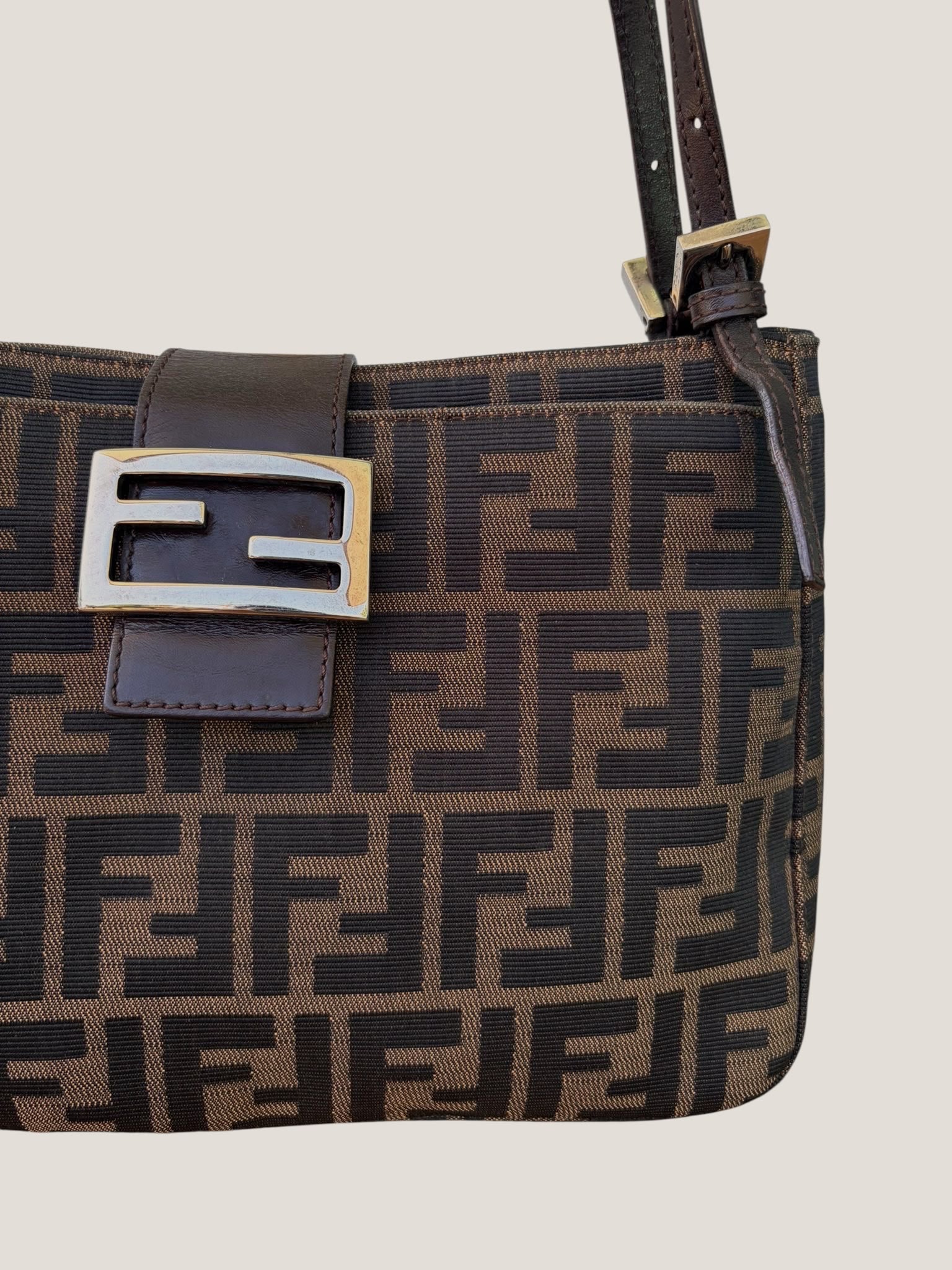 Fendi Baguette Zucca Tote