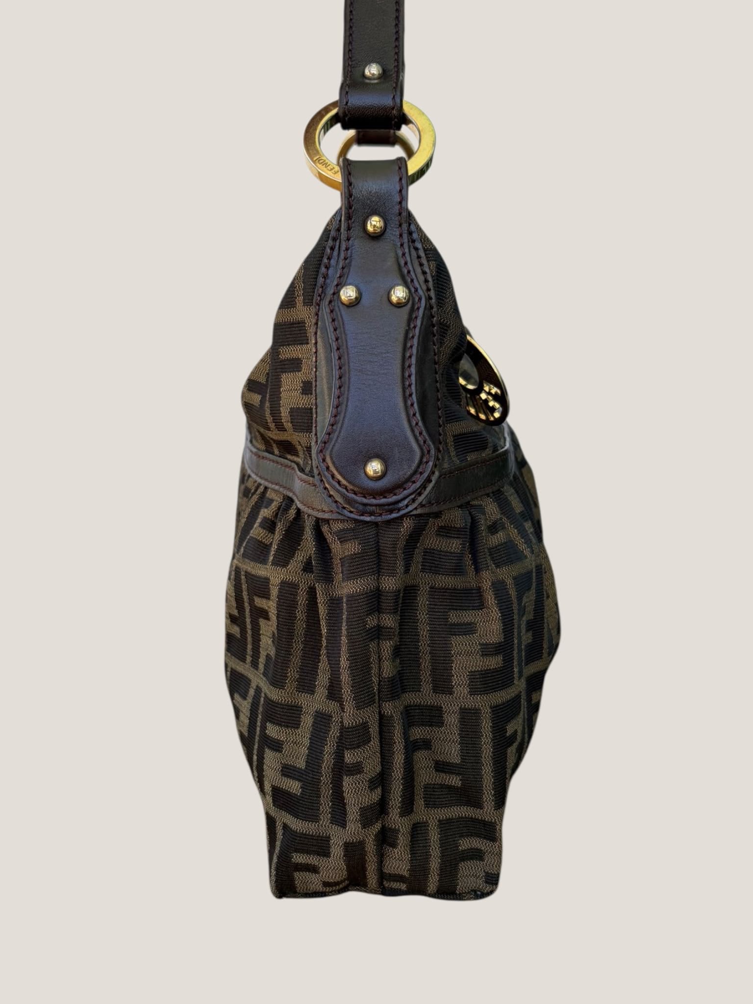 Fendi Chef Zucca Hobo