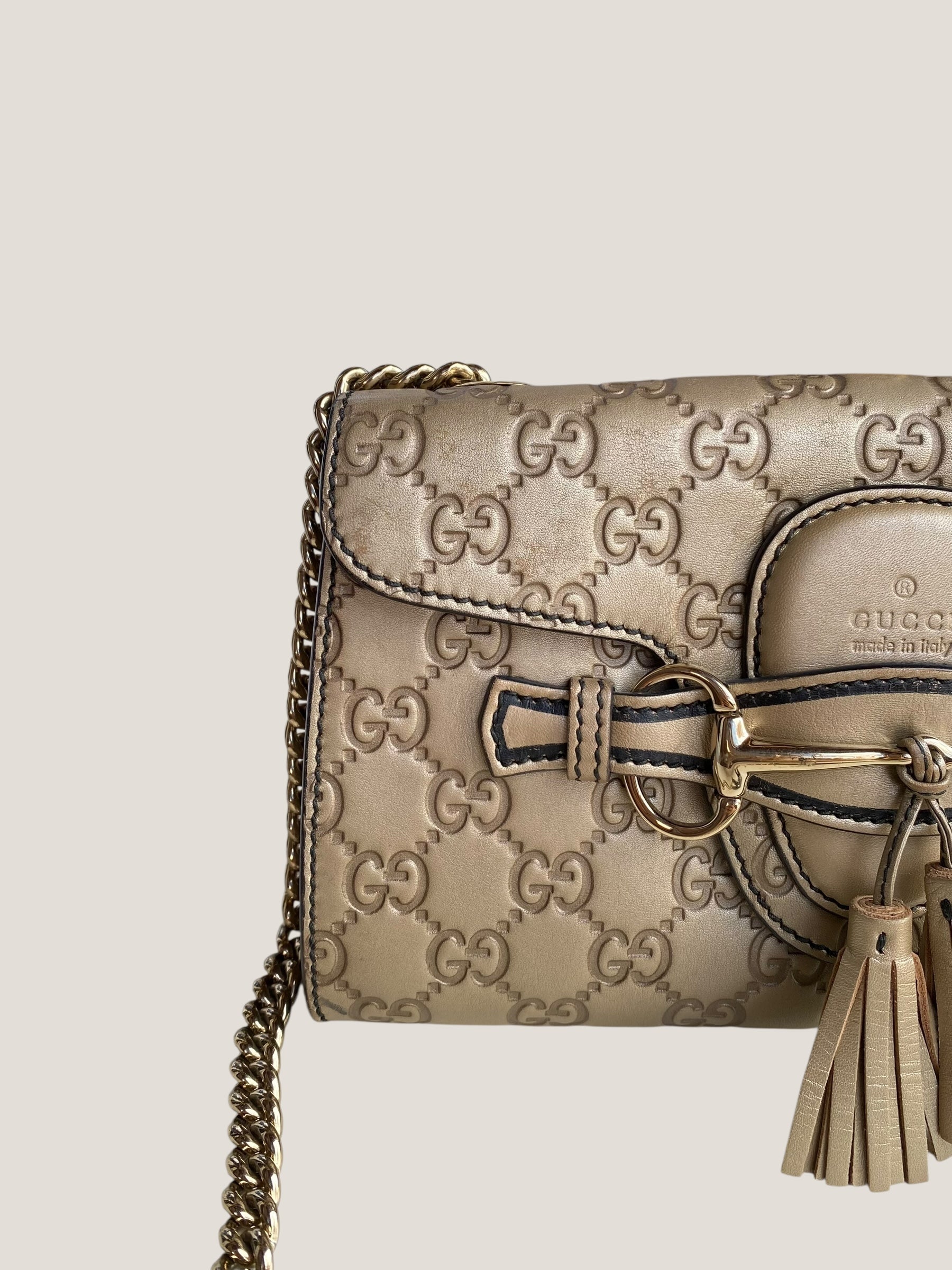 Gucci Emily in pelle