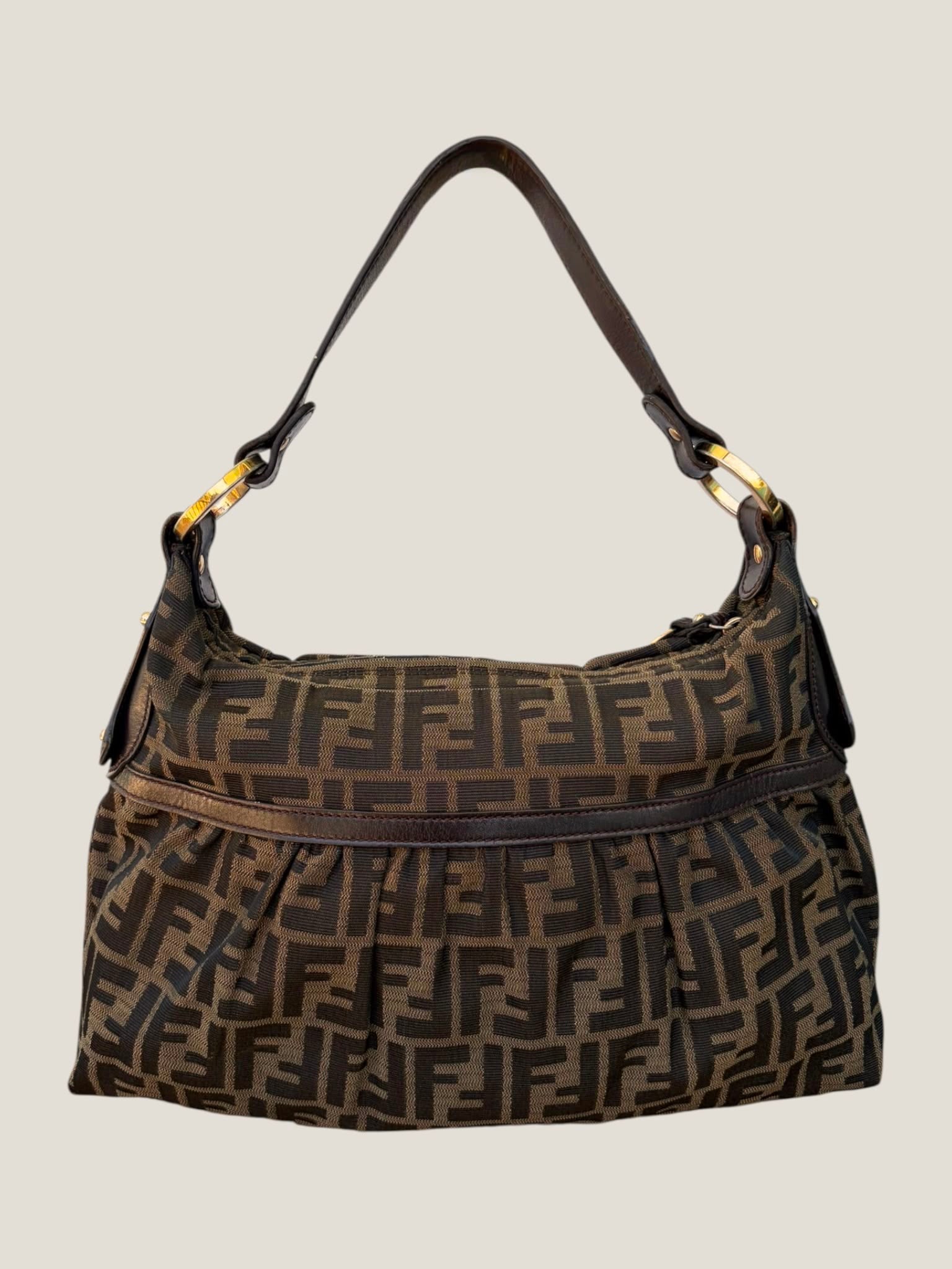 Fendi Chef Zucca Hobo