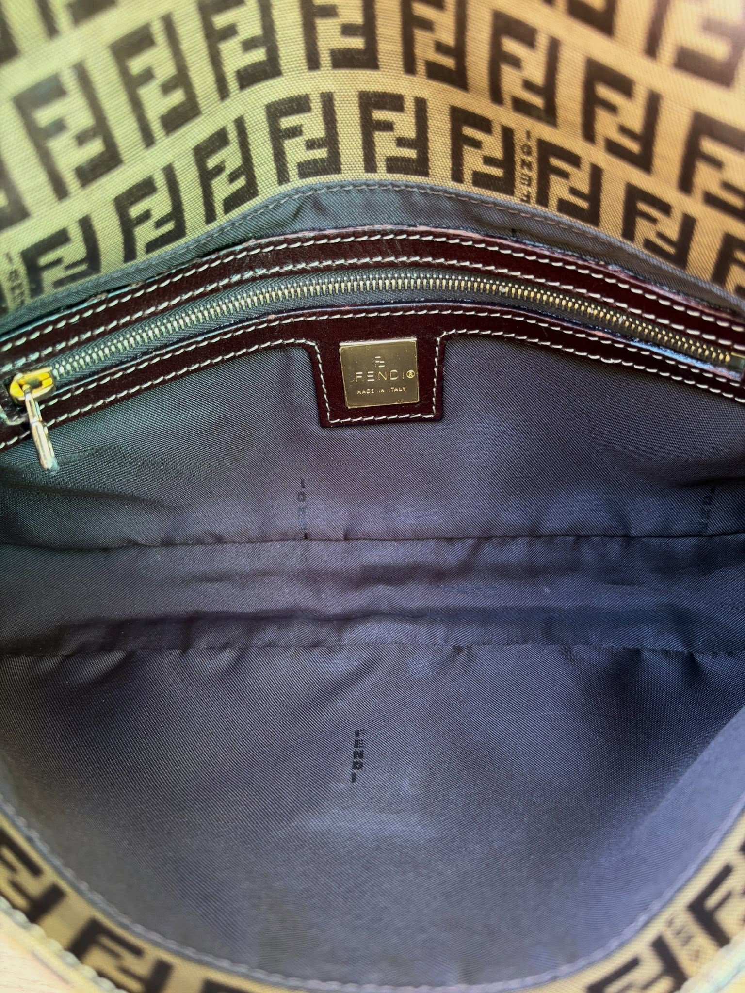 Fendi Baguette Zucchino Crystal