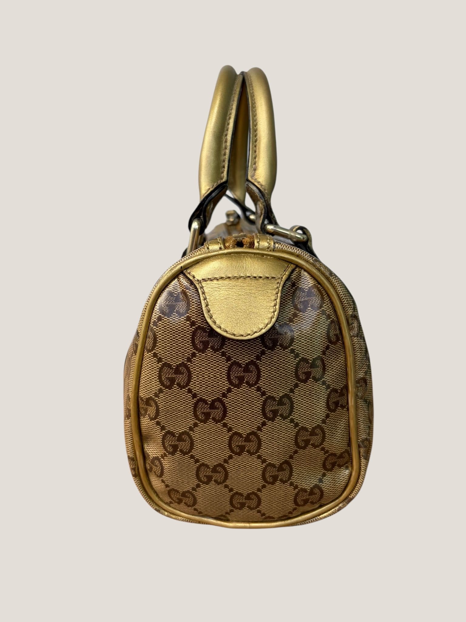 Gucci Mini Boston GG Crystal
