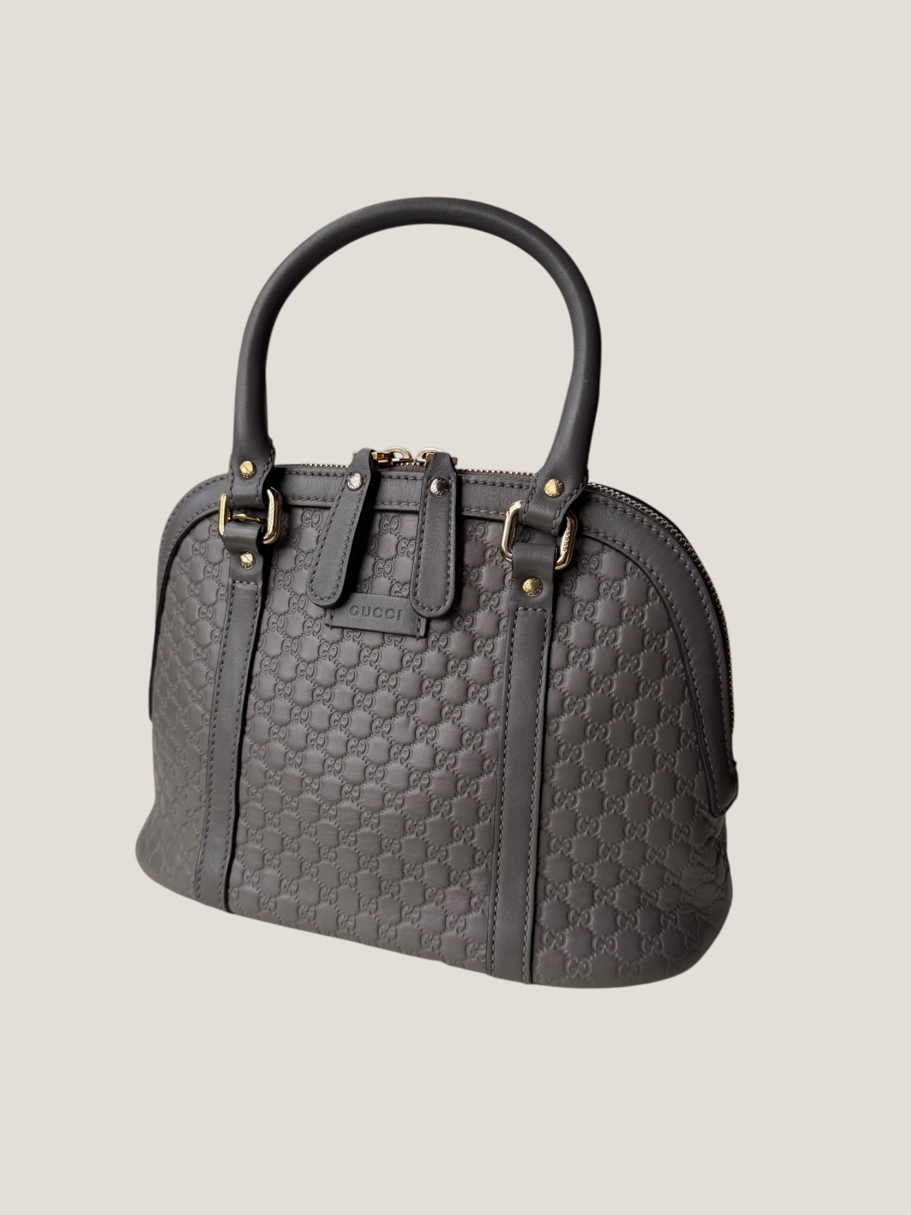 Gucci guccissima dome bag