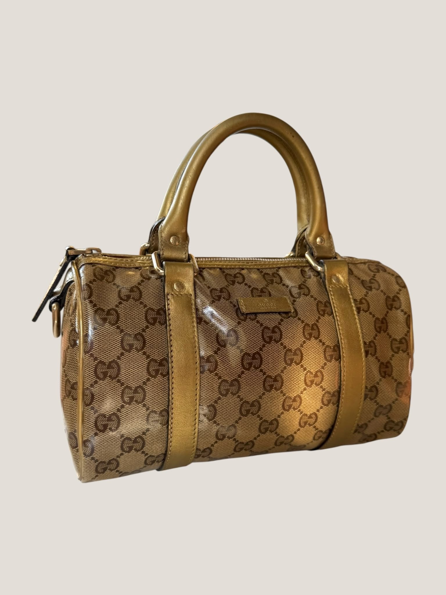 Gucci Mini Boston GG Crystal
