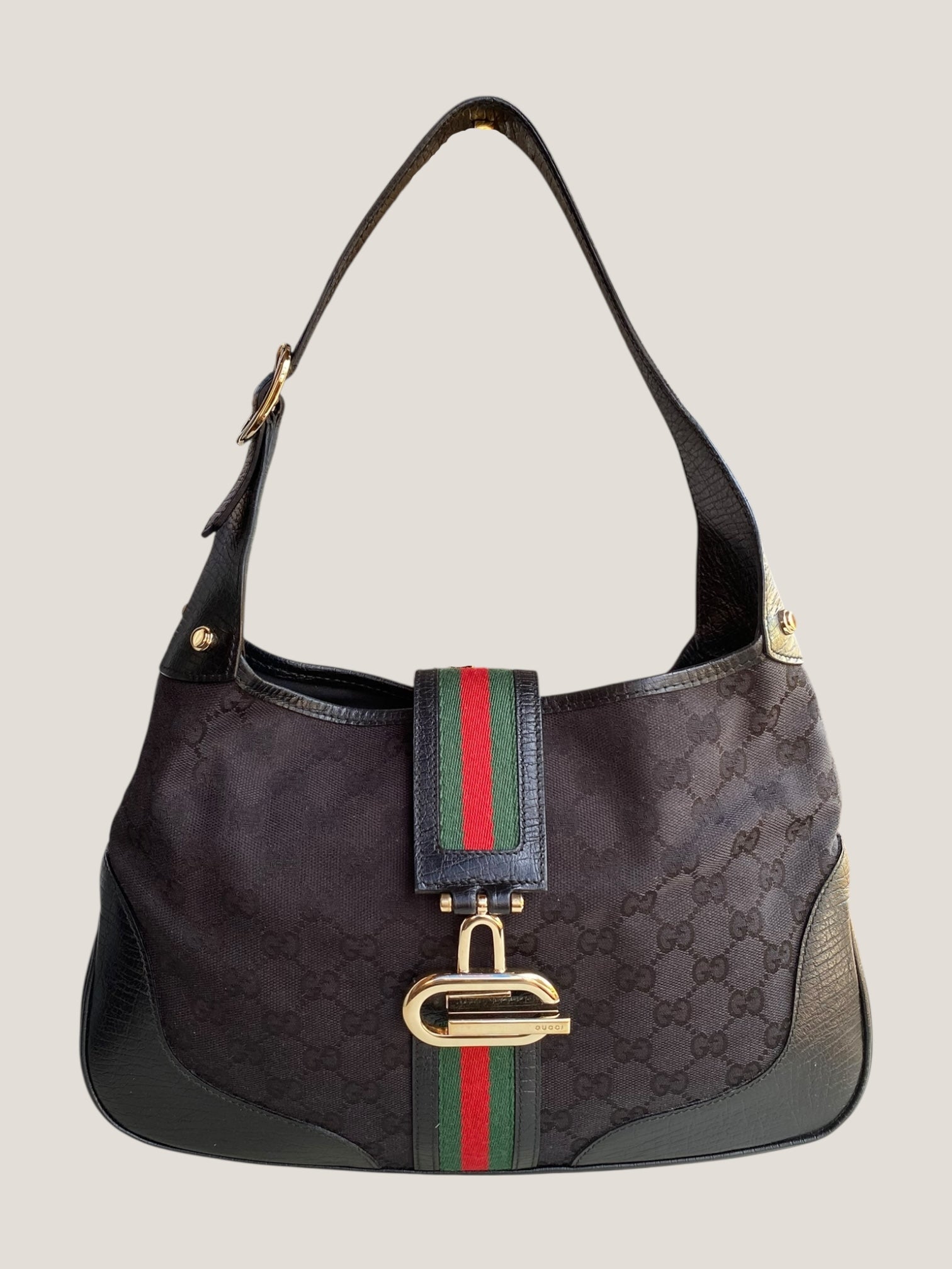 Gucci Jackie in tessuto GG