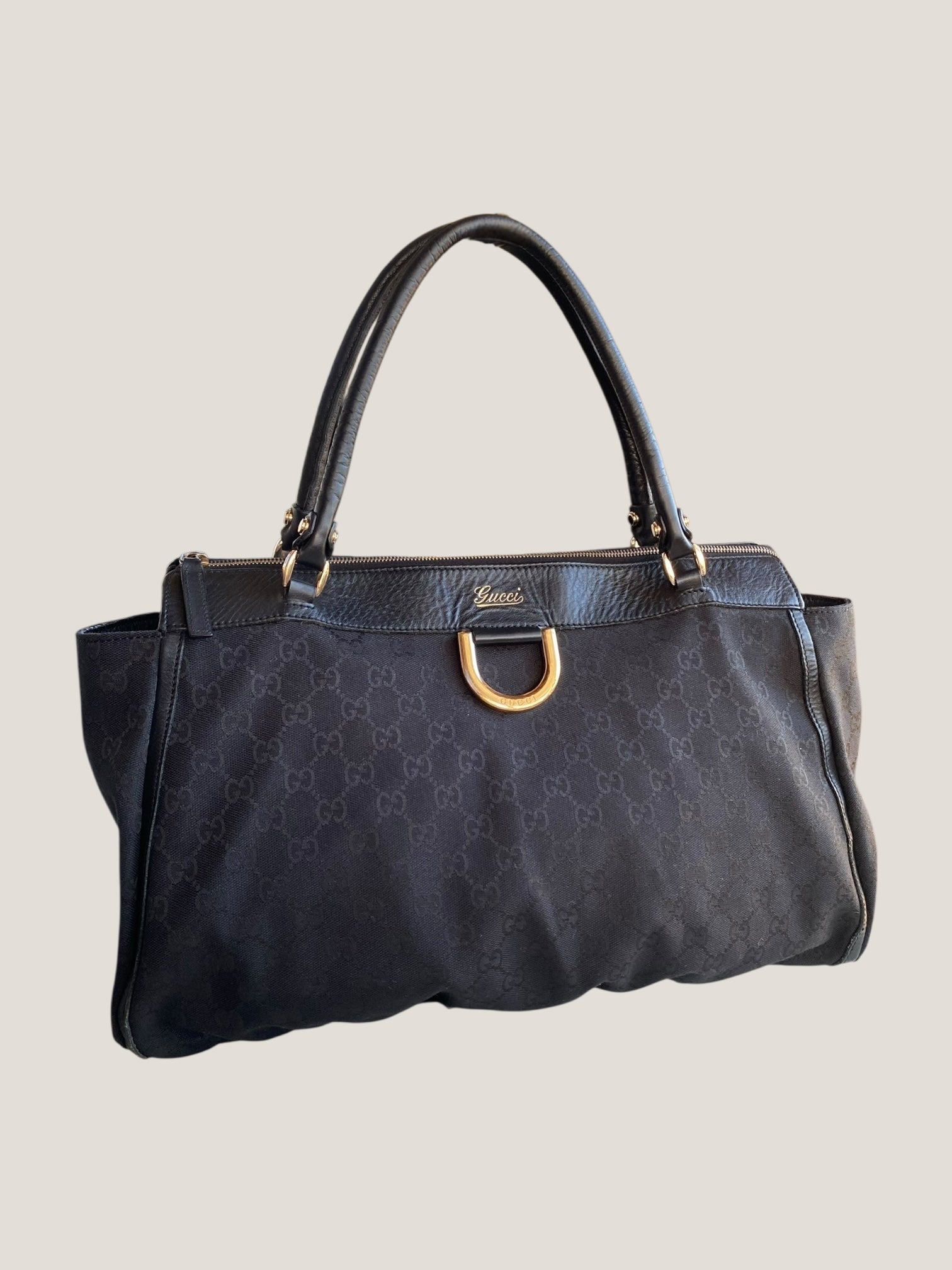 Gucci D ring GG monogram