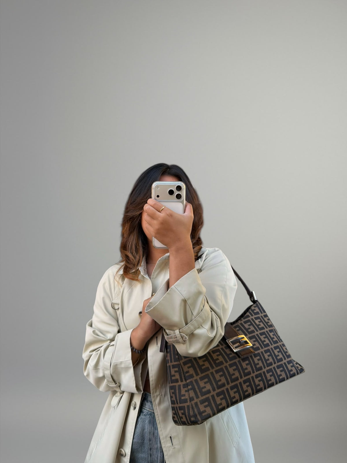 Fendi Baguette Zucca