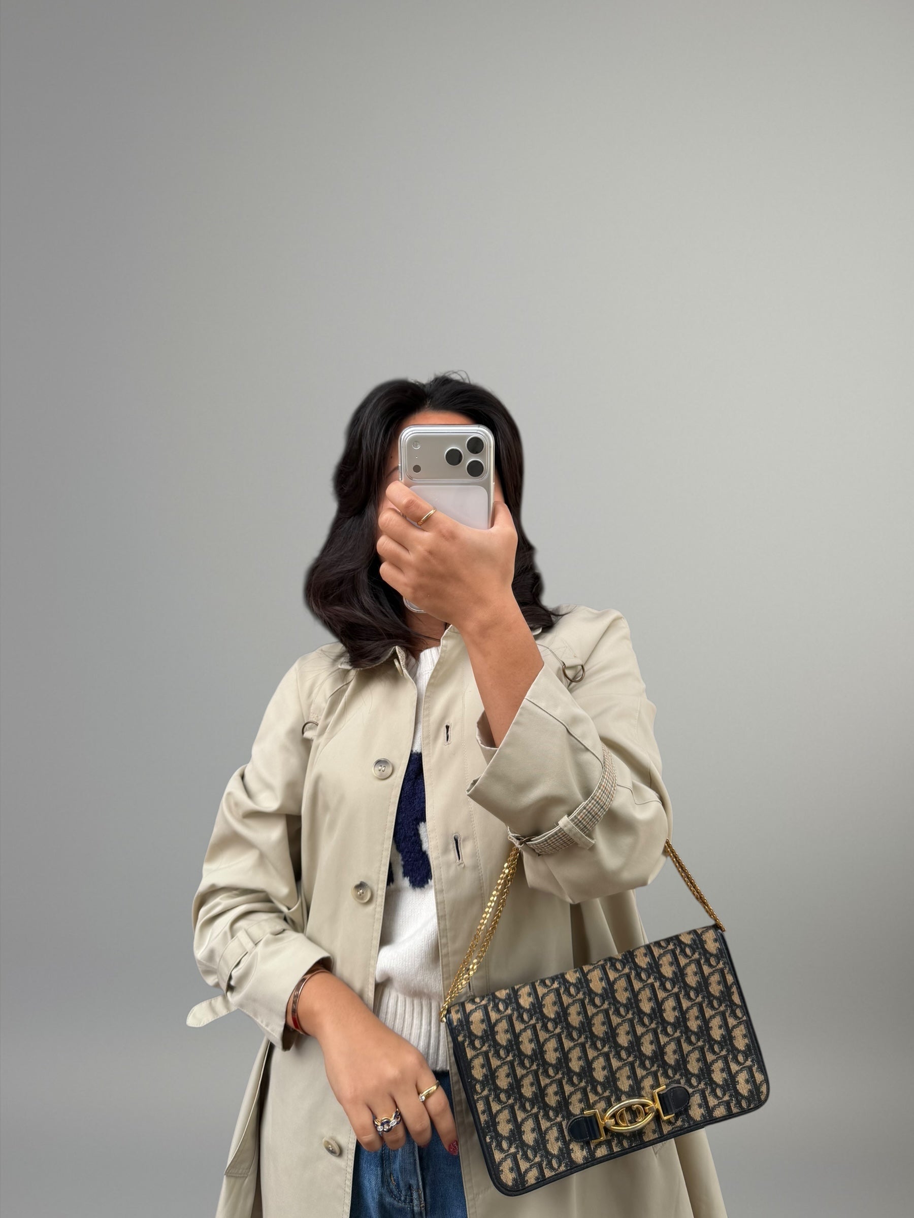 Borsa Dior vintage con catena