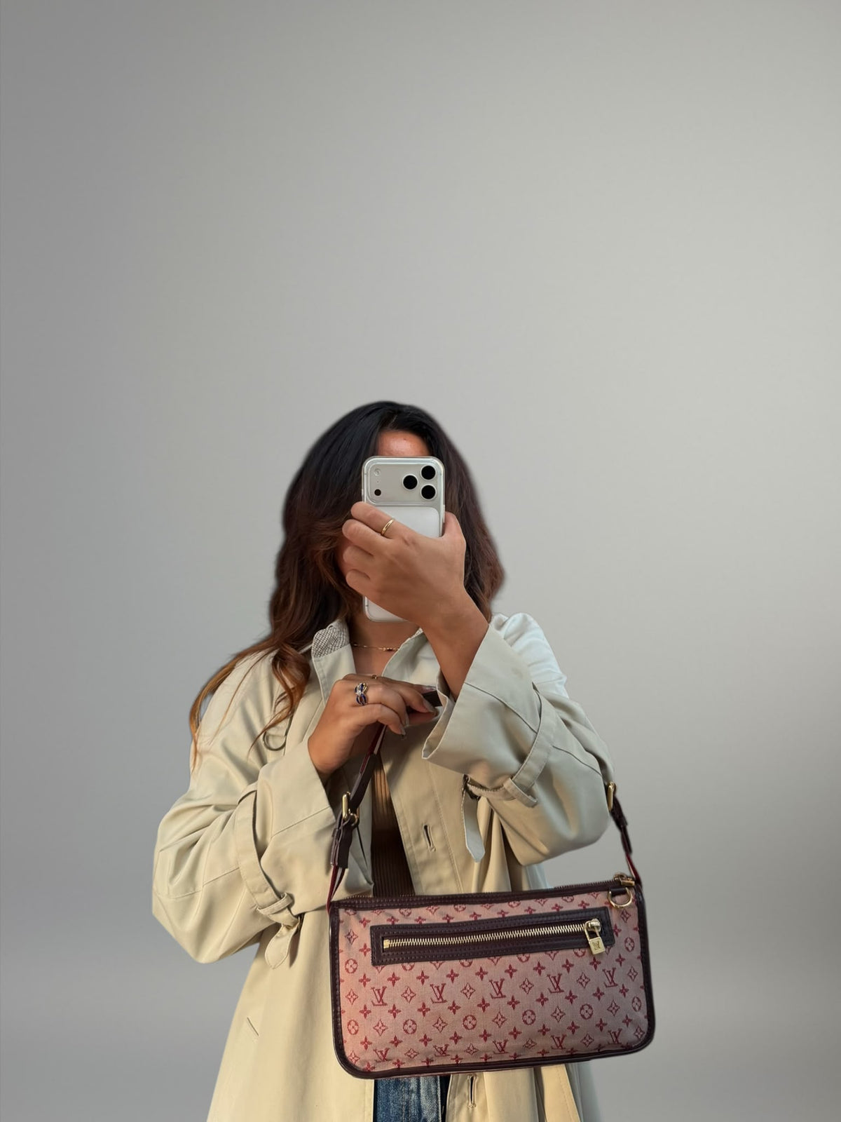 Louis Vuitton Monogram Mini Lin Pochette