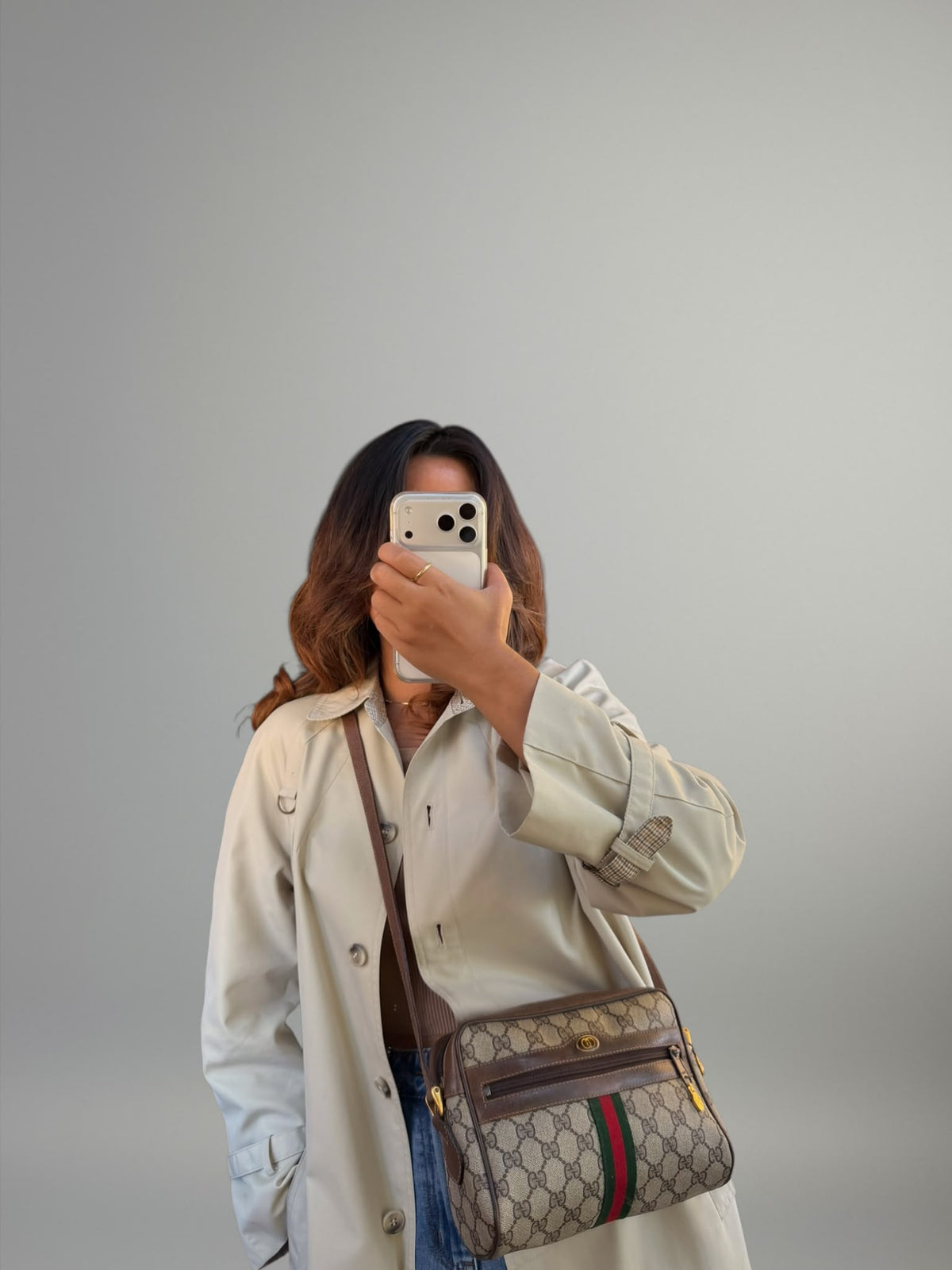 Gucci Vintage Web Crossbody