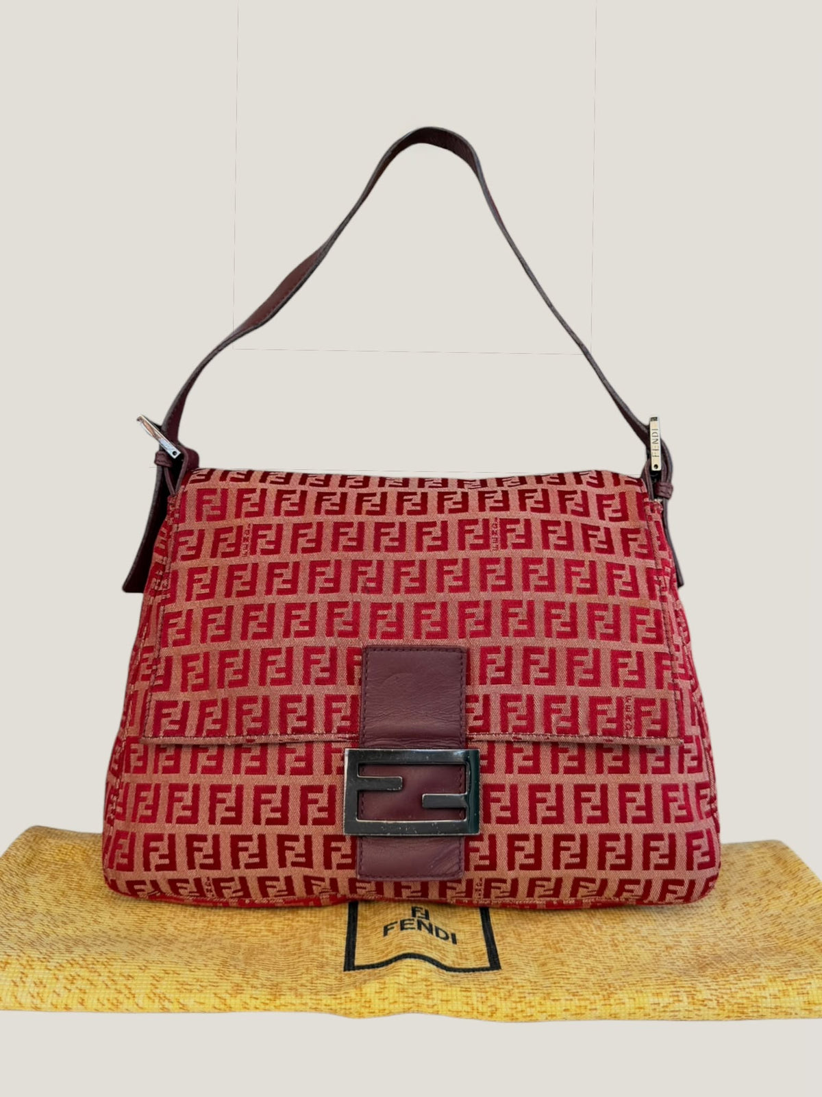 Fendi Mama Baguette Zucchino