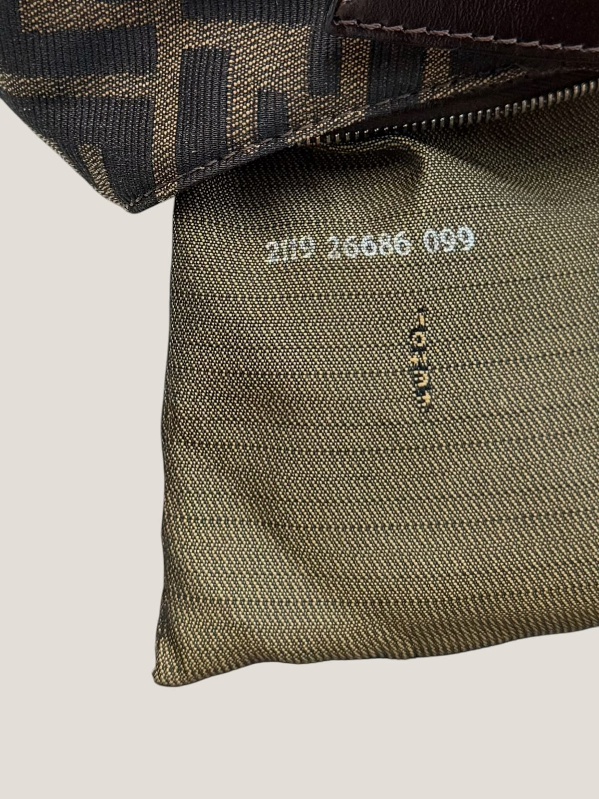 Fendi Zucca Hobo