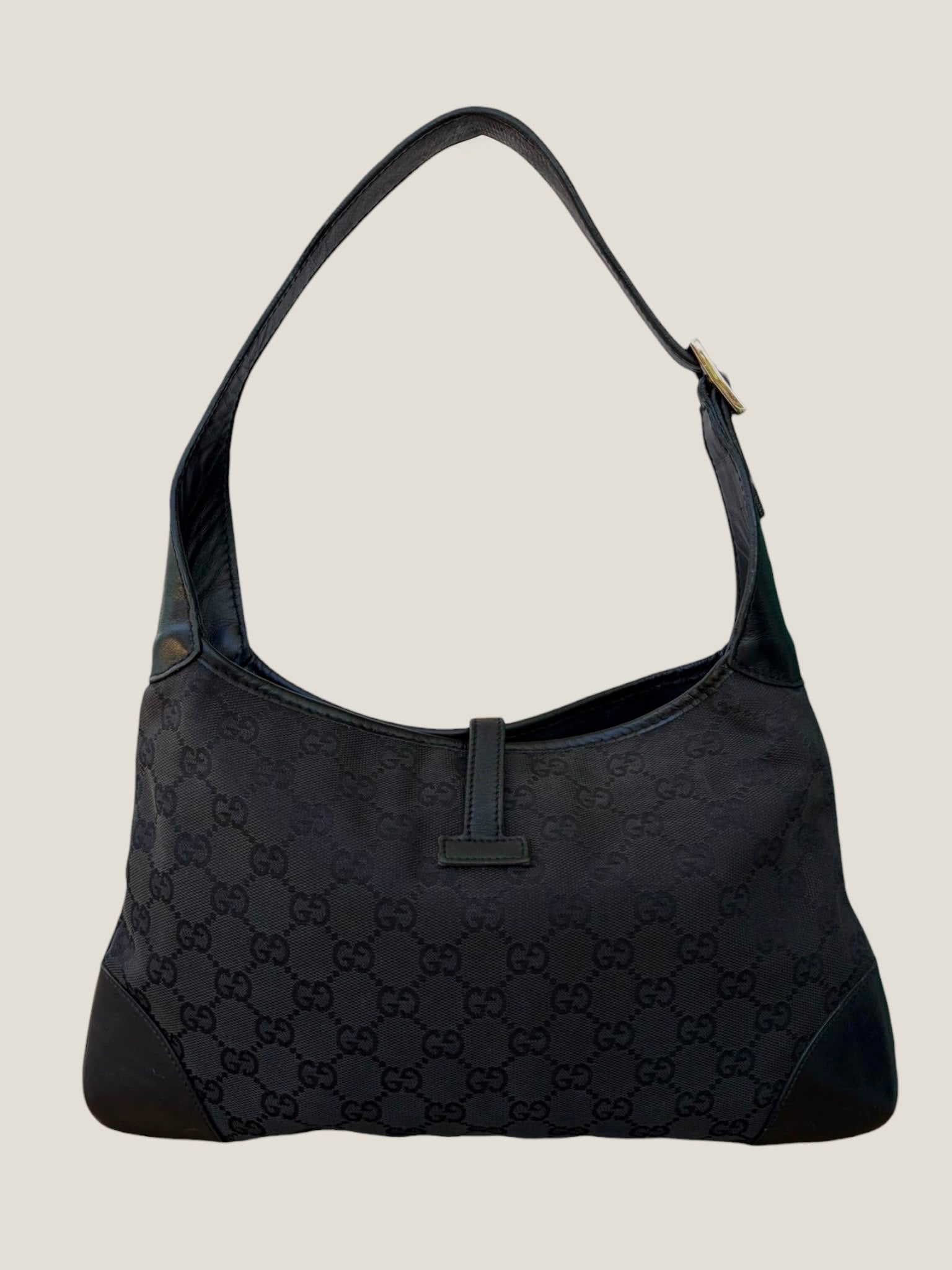 Gucci Jackie GG Canvas Nero