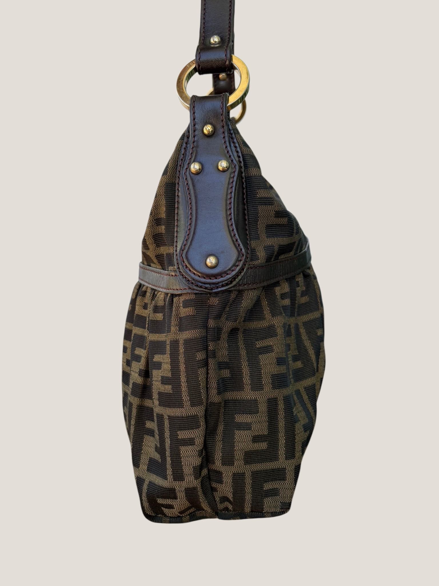 Fendi Chef Zucca Hobo