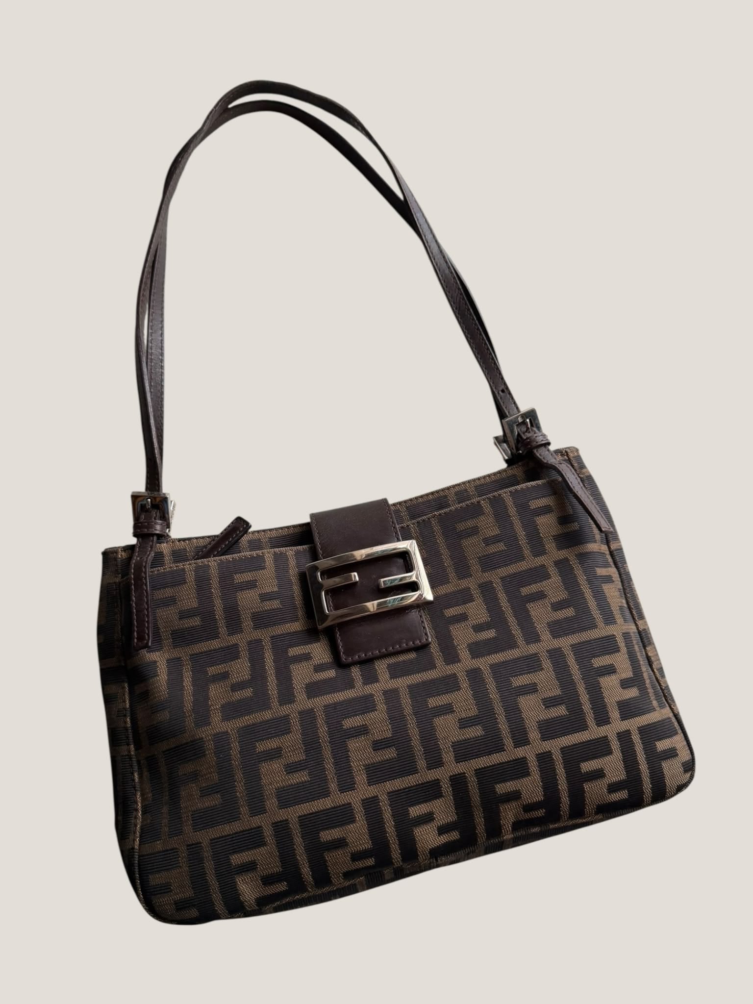 Fendi Baguette Zucca Tote