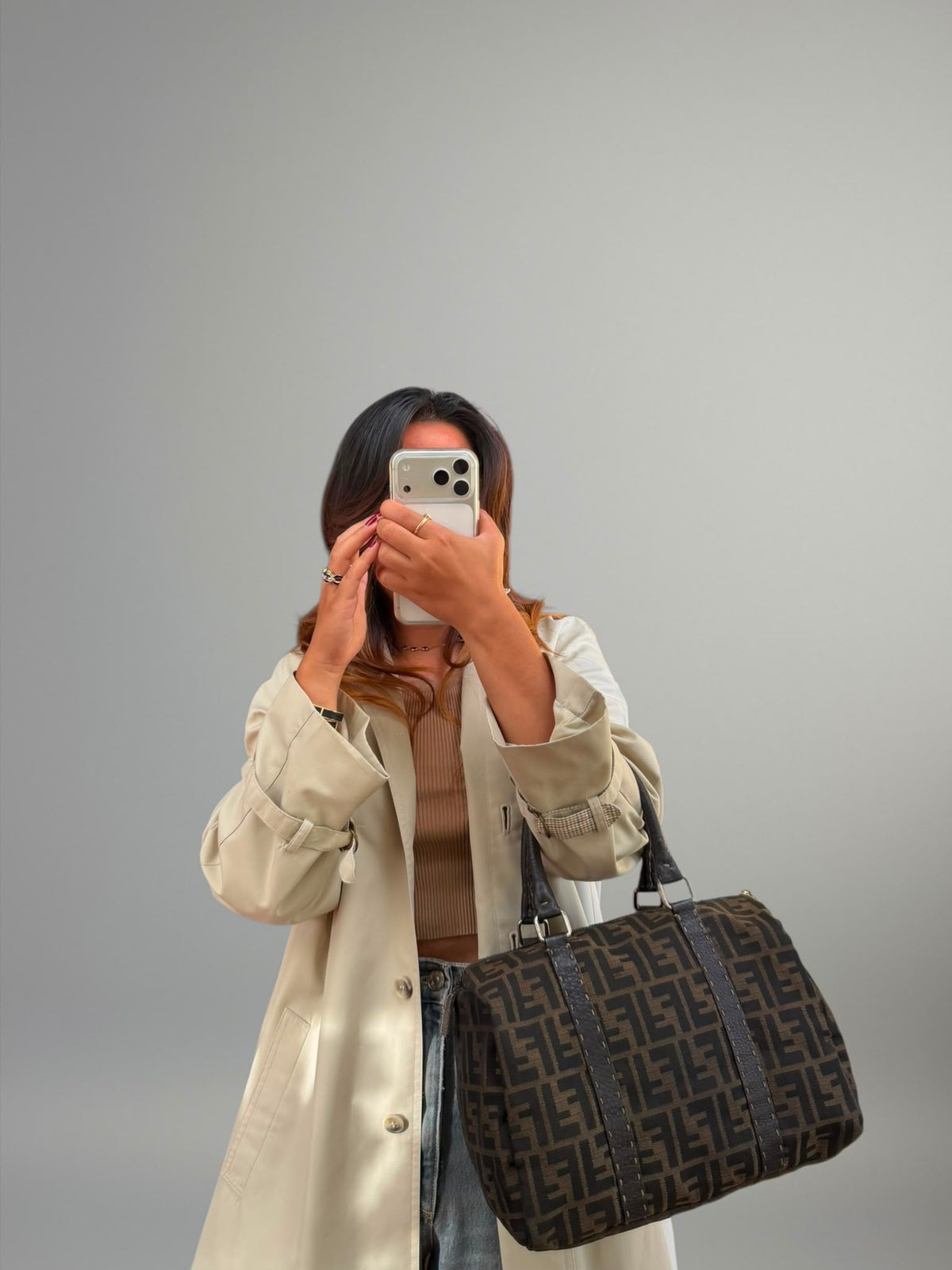 Fendi Zucca Bauletto