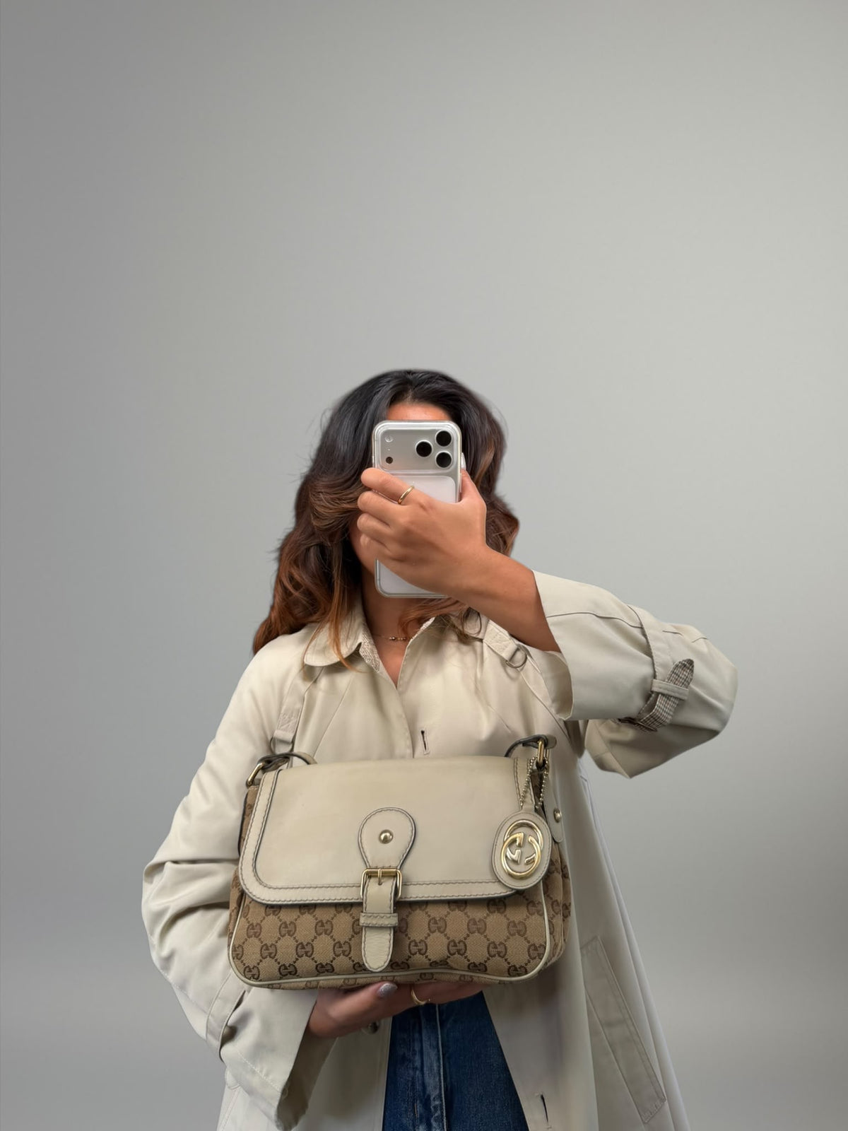 Gucci Sukey Flap GG Canvas