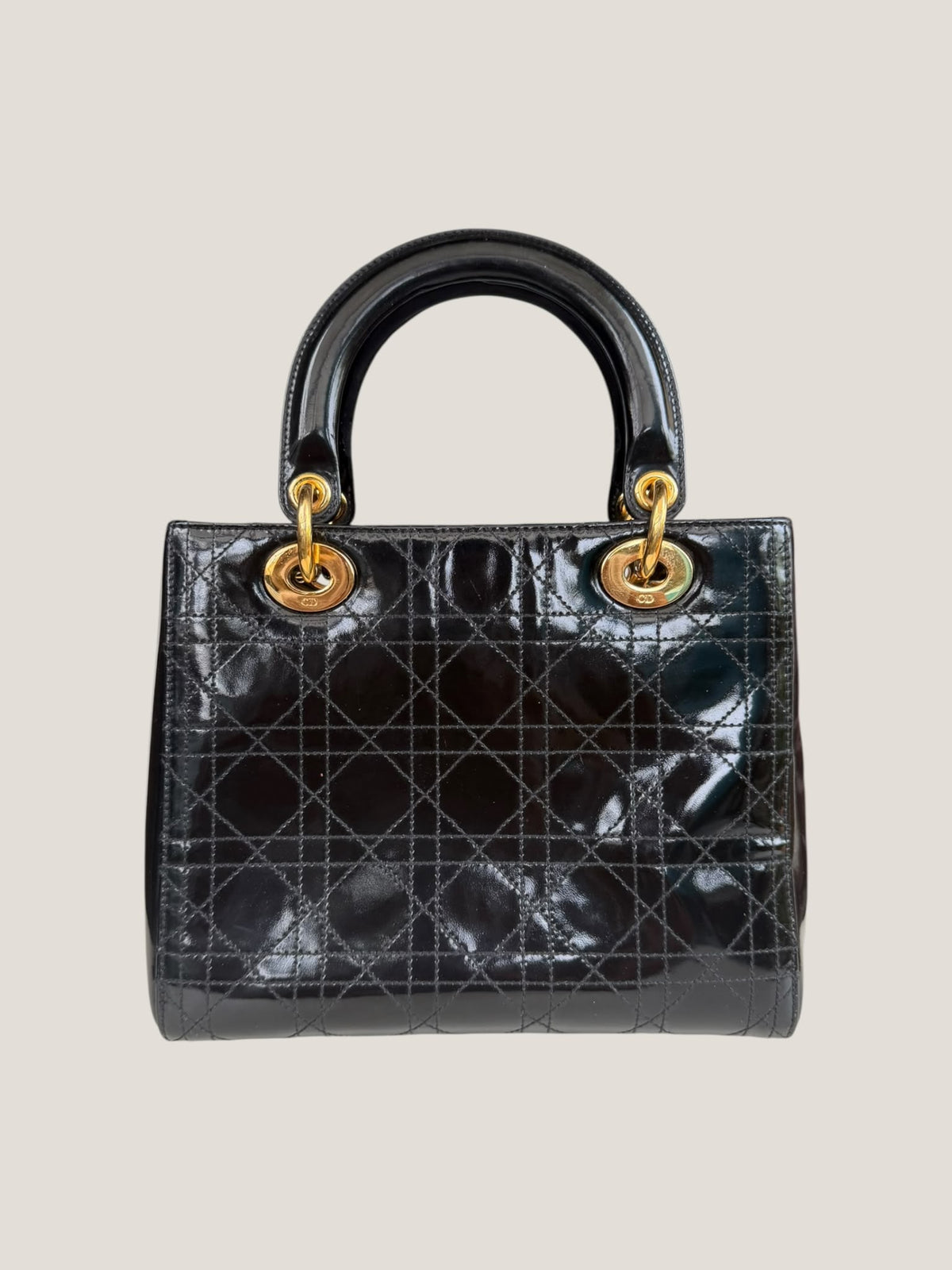 Lady Dior Vernice Nera