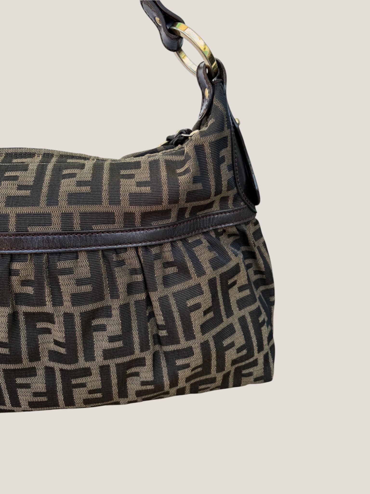 Fendi Chef Zucca Hobo