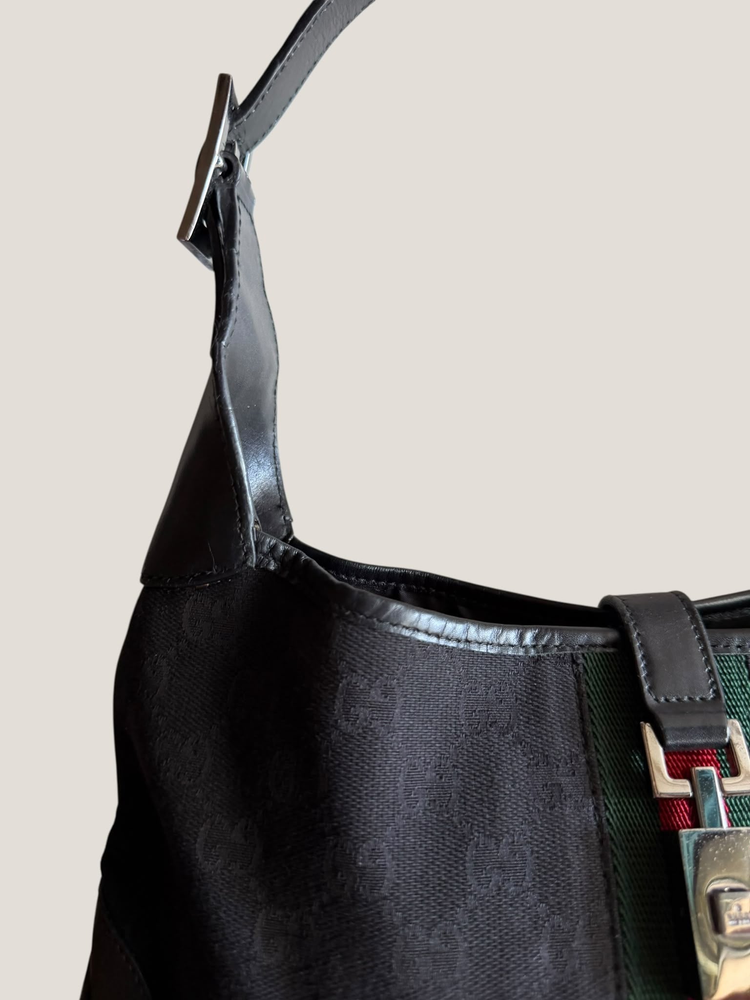 Gucci Jackie Web GG Canvas
